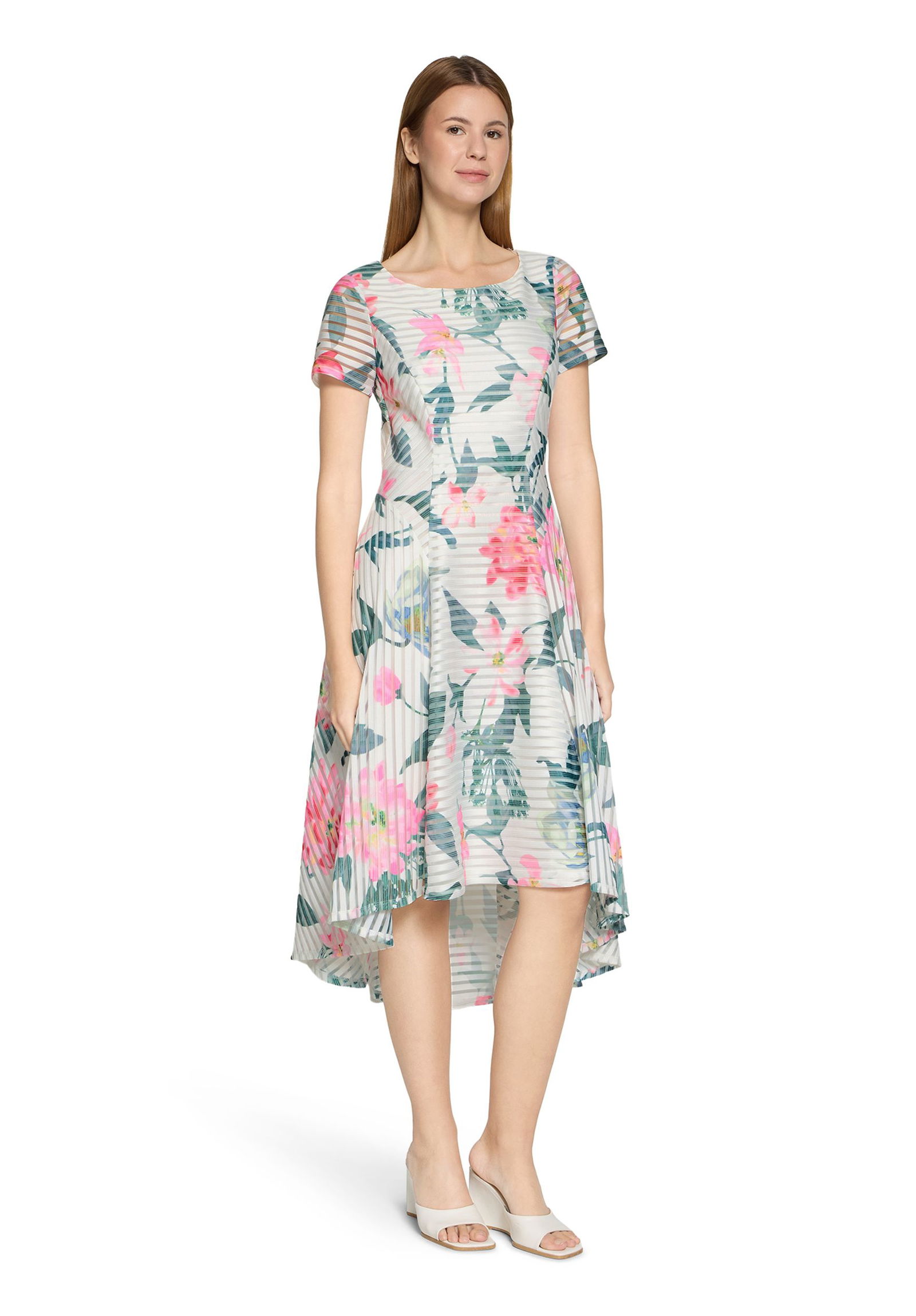 Vera Mont |  Vera Mont Langes Kleid  | 42 | cream/red