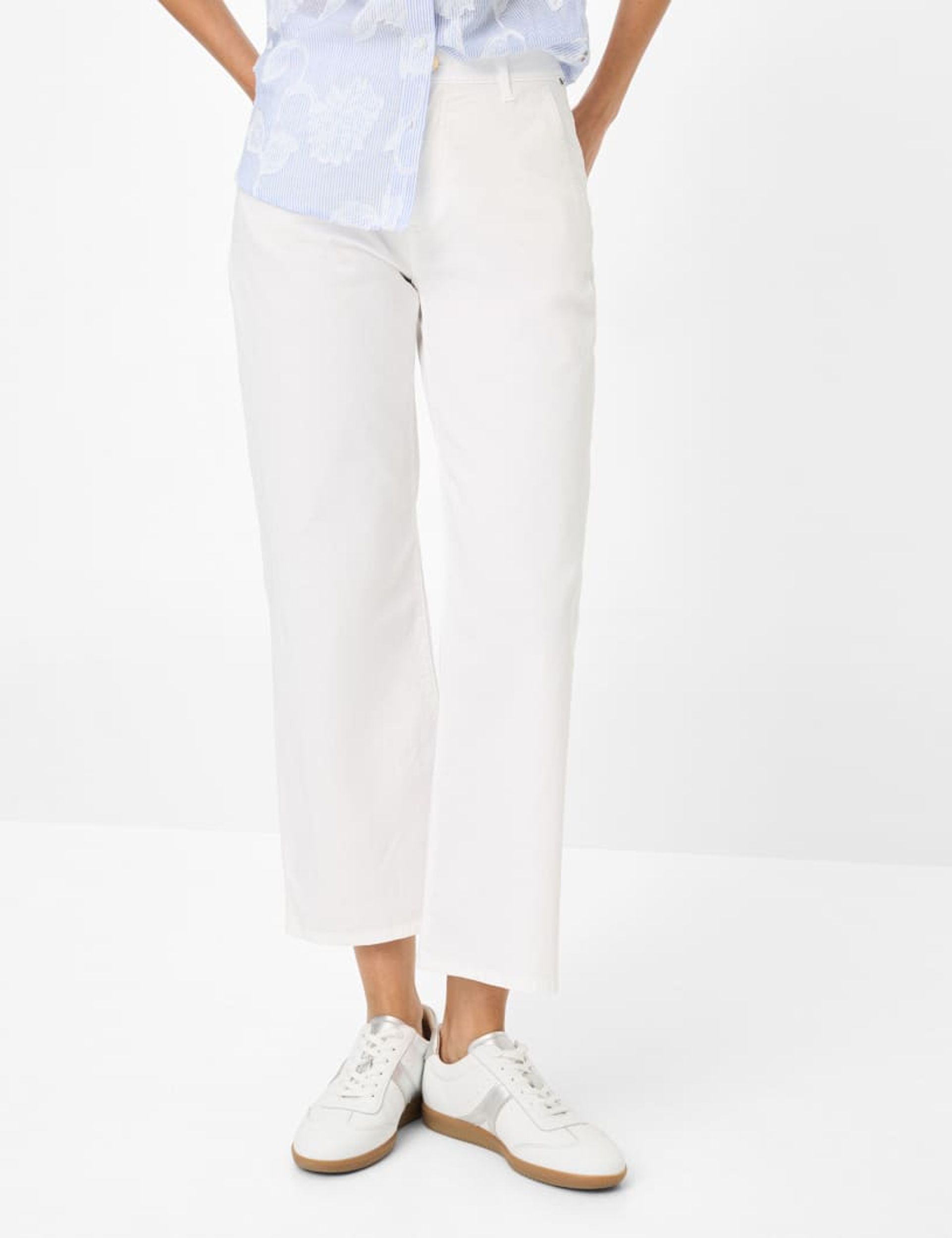 Brax |  Brax Schmale Hose  | 42 | white