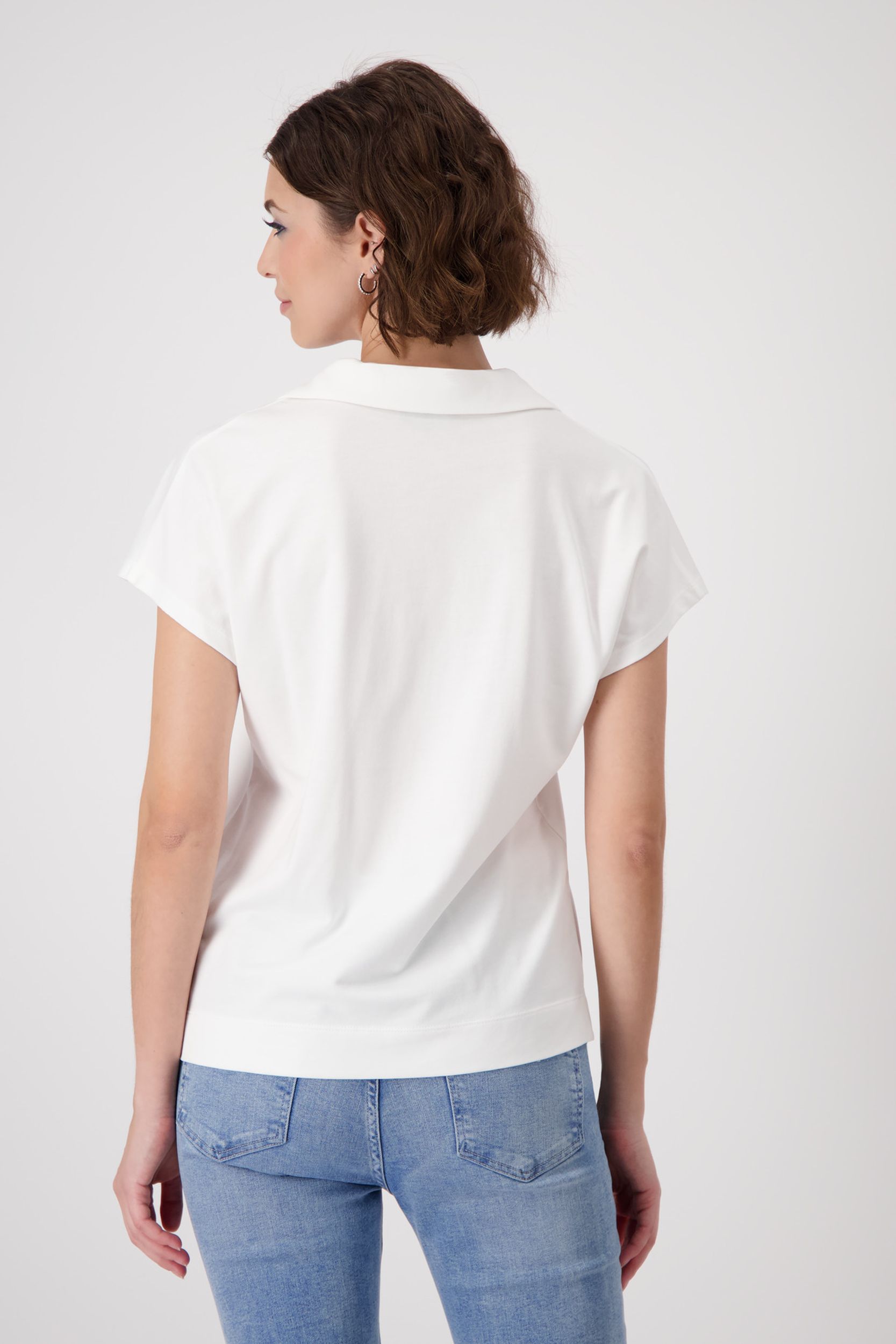 Monari |  Monari Poloshirt  | 46 | off-white