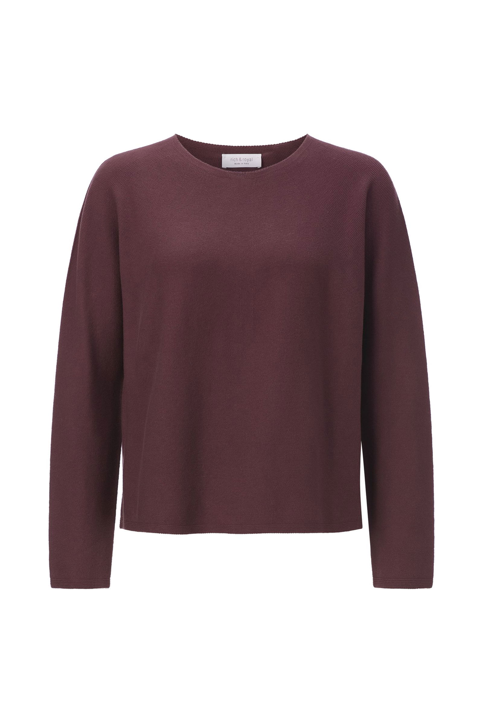 Rich & Royal |  Rich & Royal Pullover  | XS | ruby glow