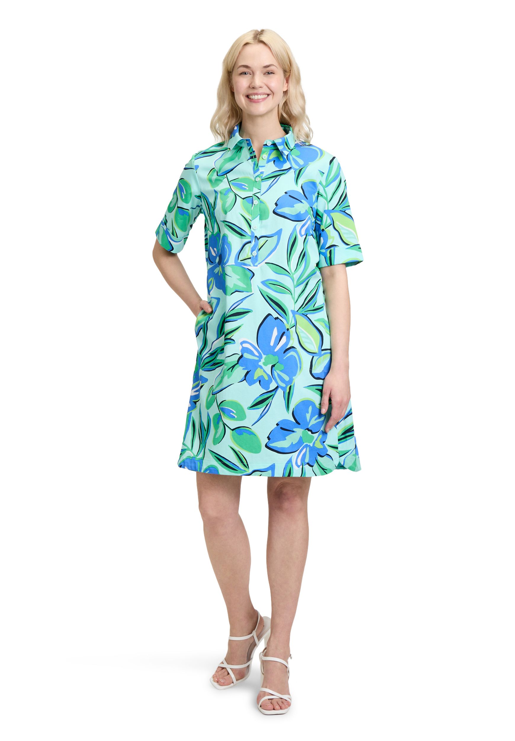 Betty Barclay |  Betty Barclay Freizeitkleid  | 44 | green/blue