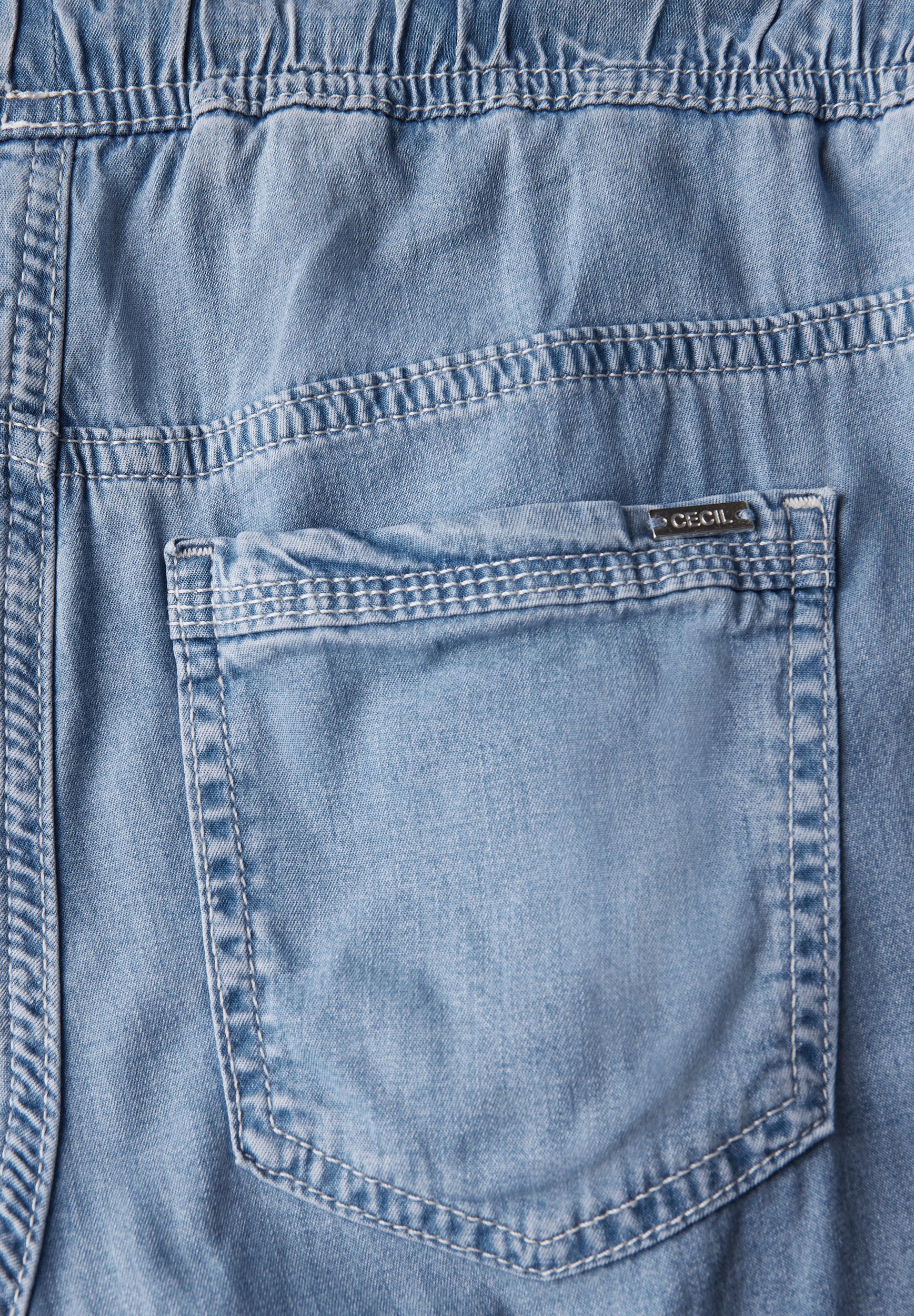 CECIL |  CECIL Schlaghose  | L/30 | light blue used wash