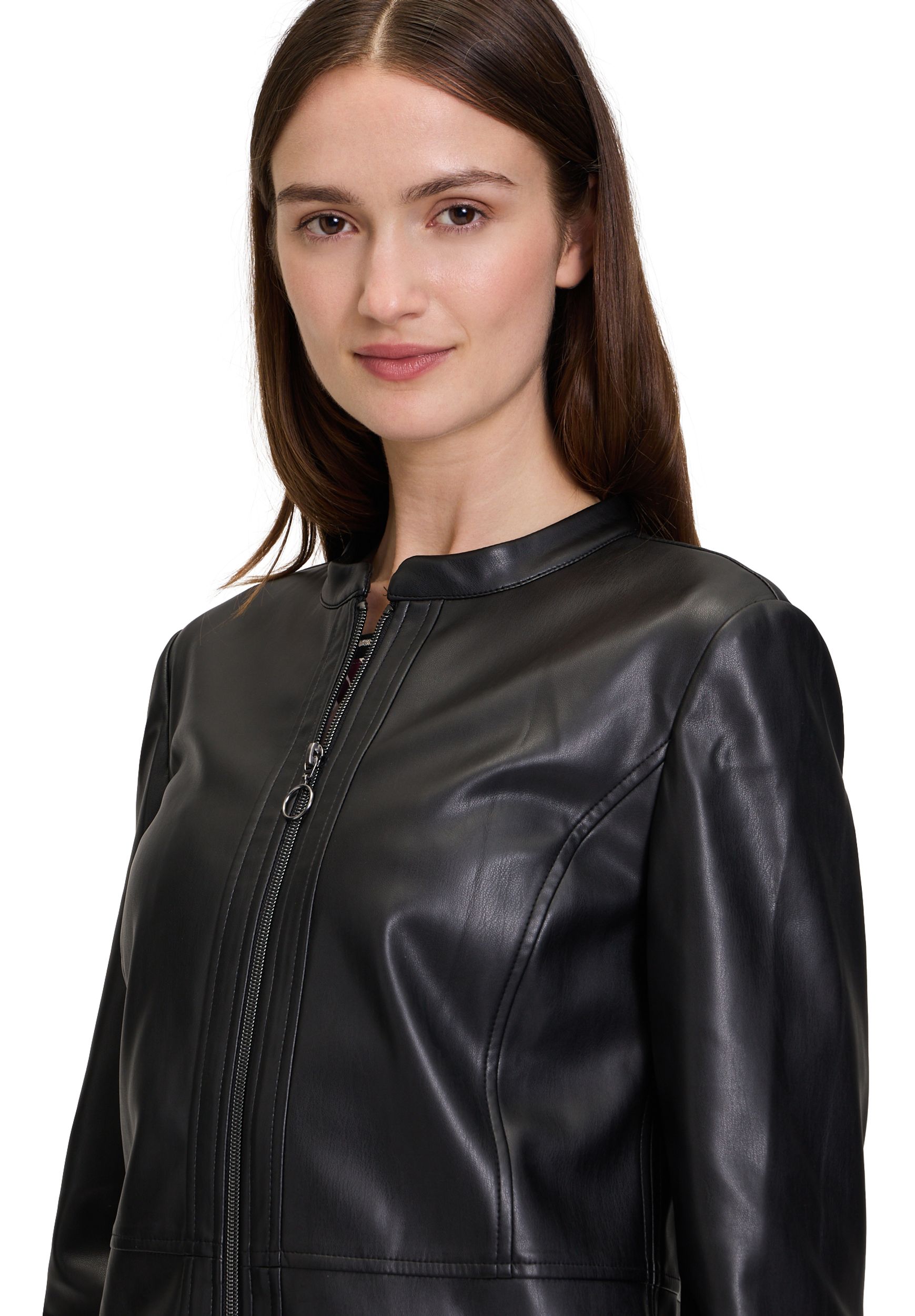 Betty Barclay |  Betty Barclay Lederjacke  | 42 | schwarz