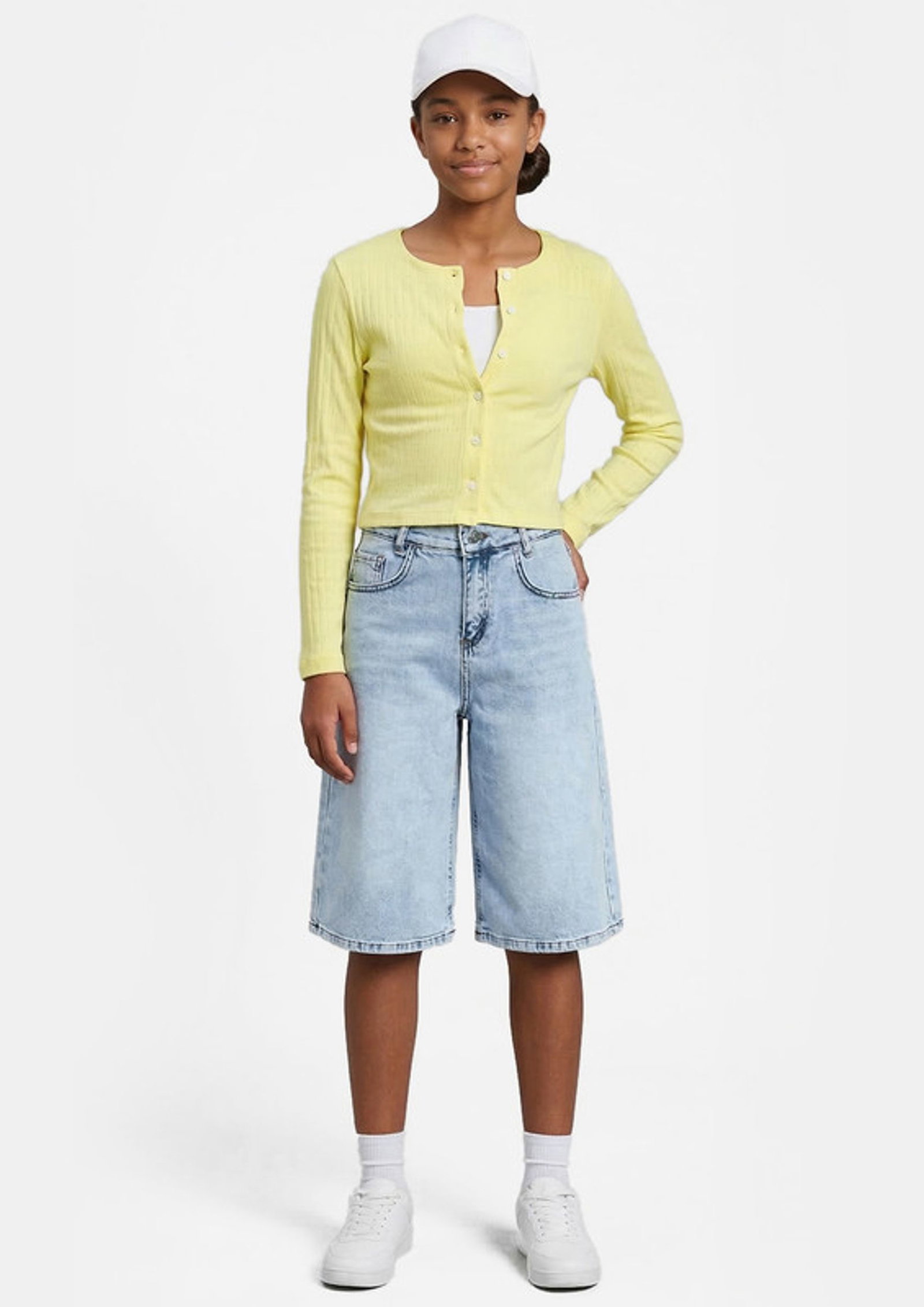 Blue Effect |  Girls Wide Leg Bermuda | 146/Slim | 3309_9933