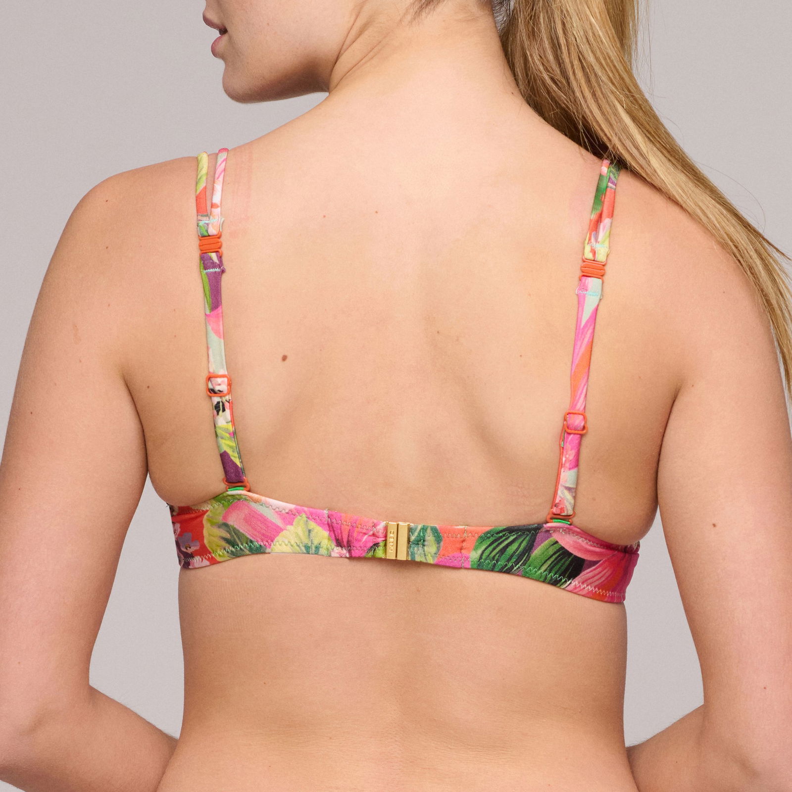 Marie Jo |  NORMA JEANNE Tropical Sunset Unterlegtes Bikini-Top tief. | 80/C