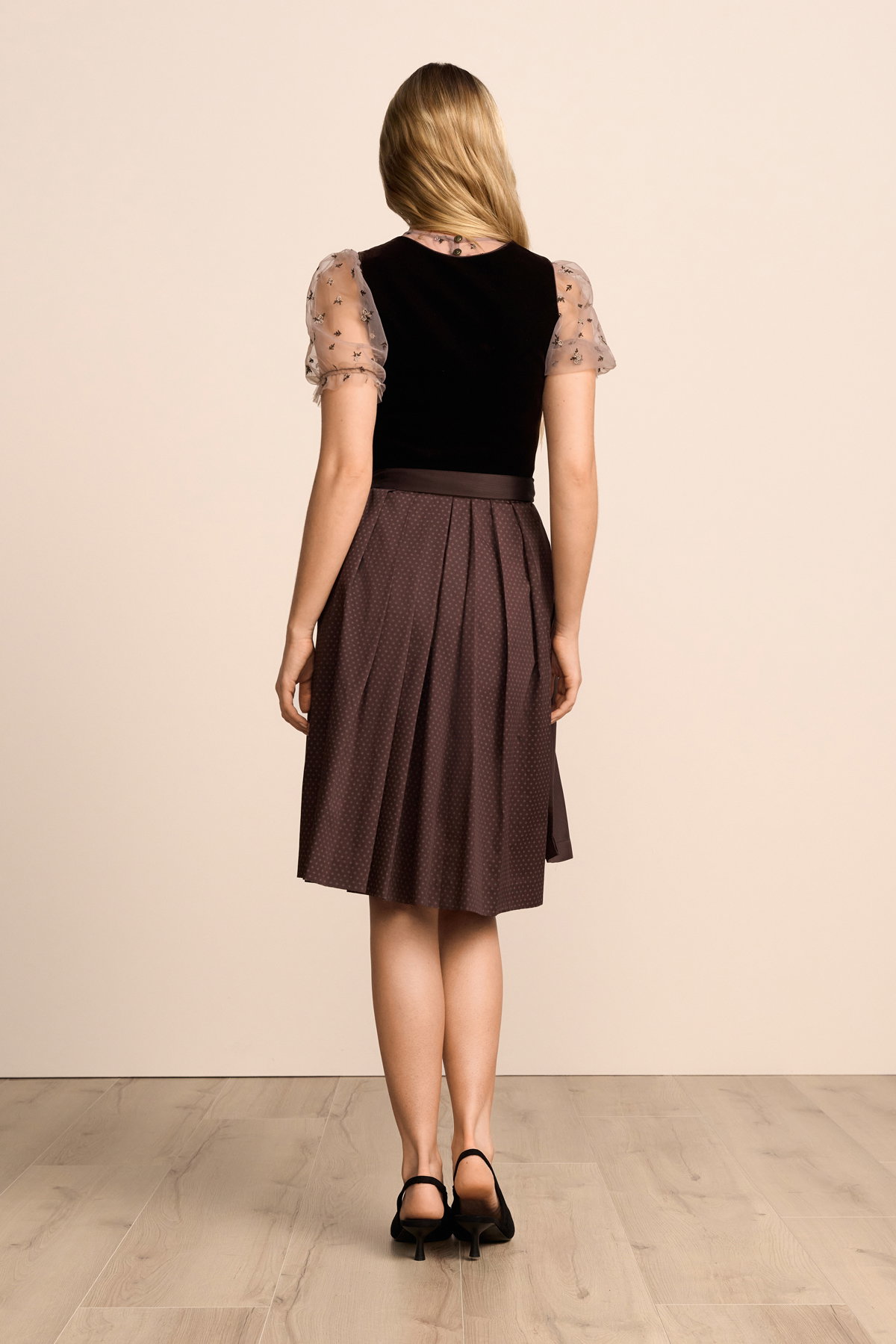 Krüger Dirndl Mididirndl Delvara mit Samtmieder 60cm #3