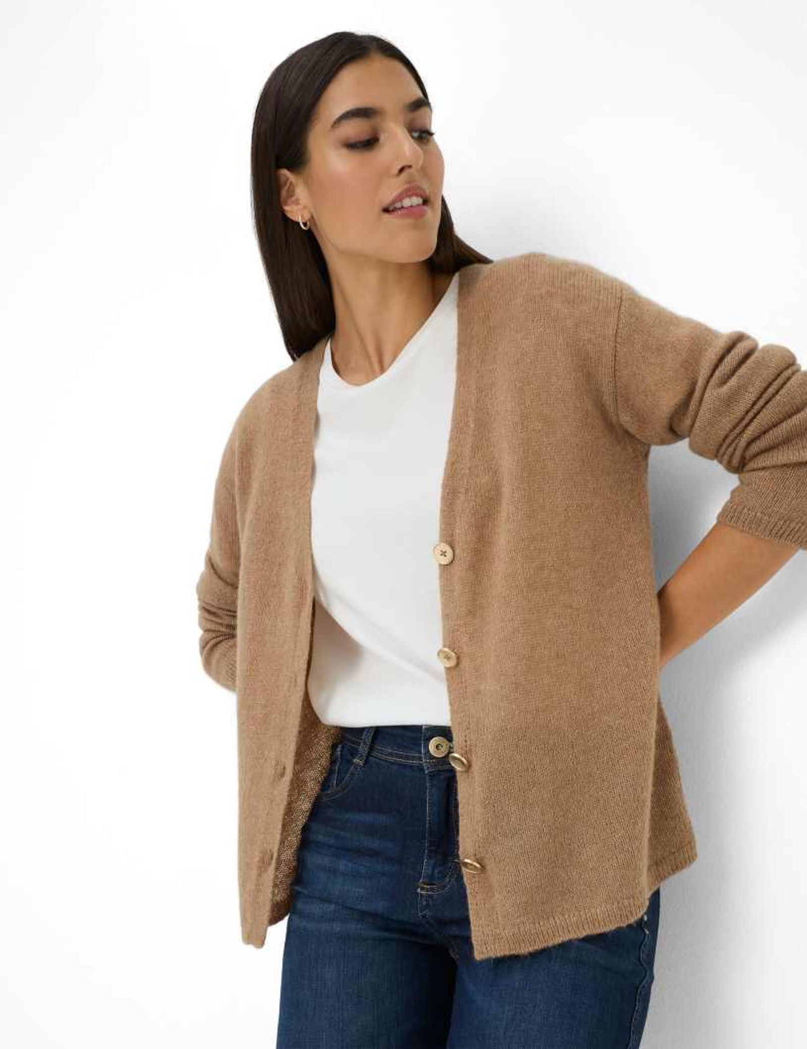 Brax | Brax Pullover | 46 | beige