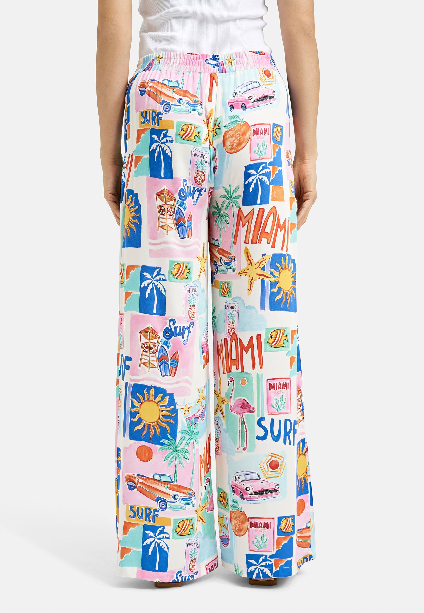 Milano |  Milano Schmale Hose  | 38 | colorful print