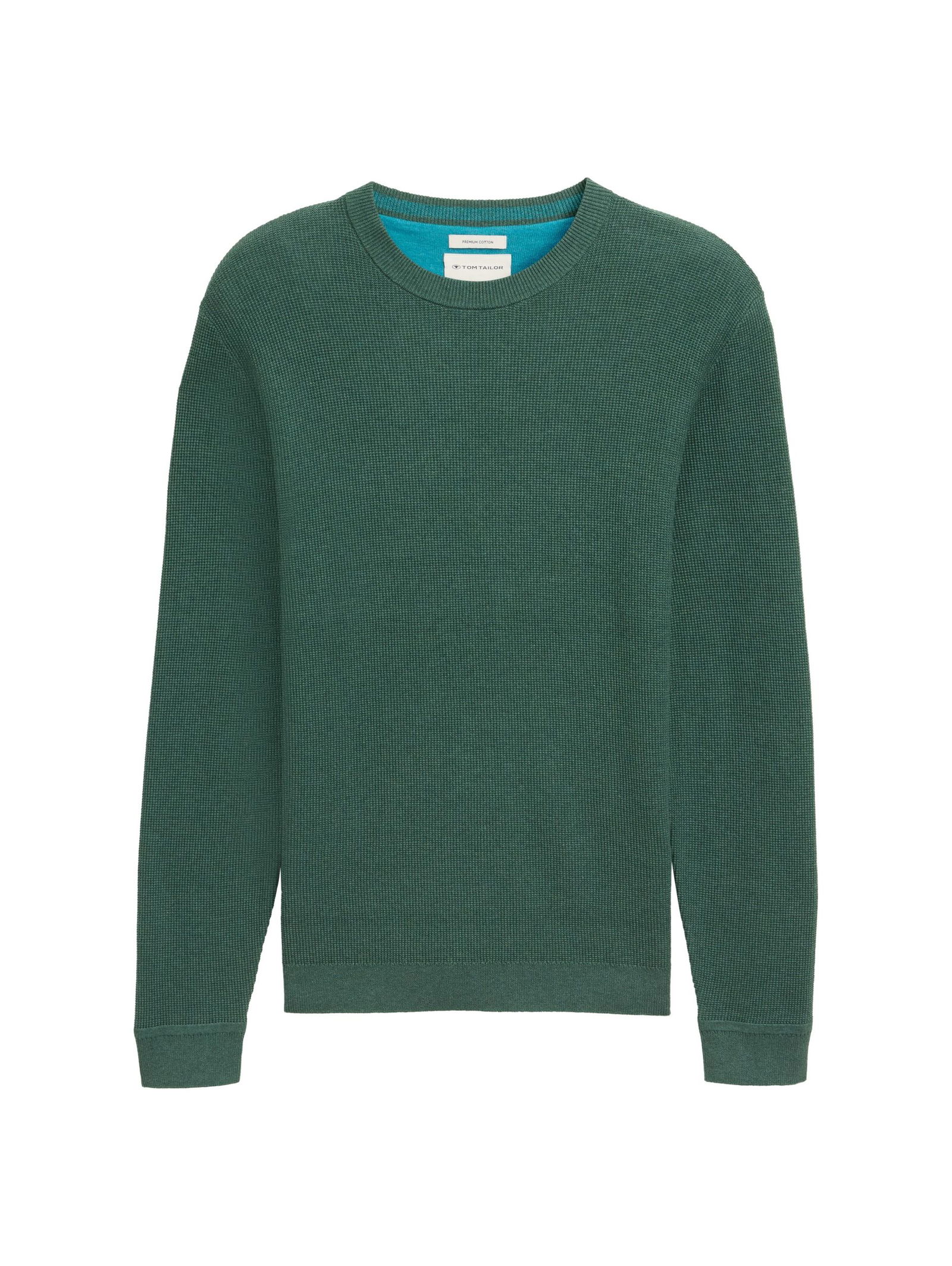 Tom Tailor |  Tom Tailor Pullover  | M | green dust melange