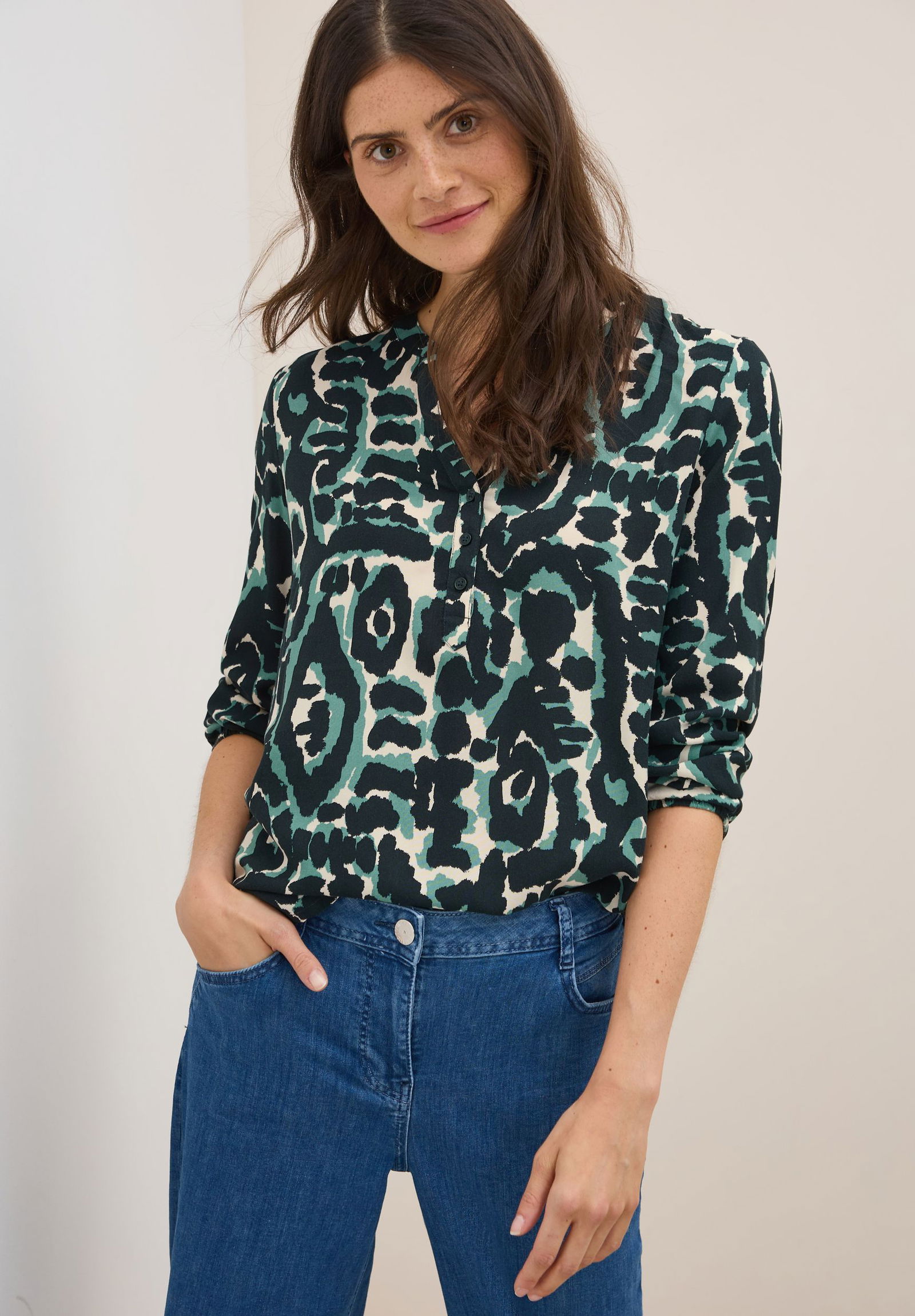 CECIL |  CECIL Druckbluse  | XL