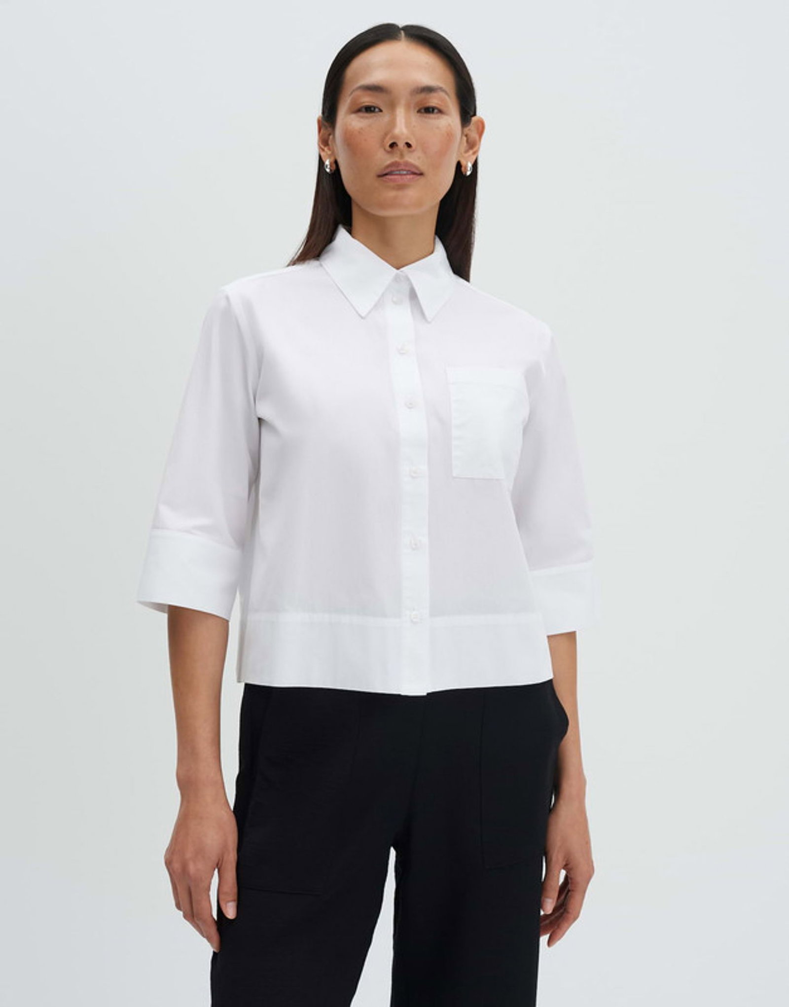 Someday |  Someday Druckbluse  | 36 | white