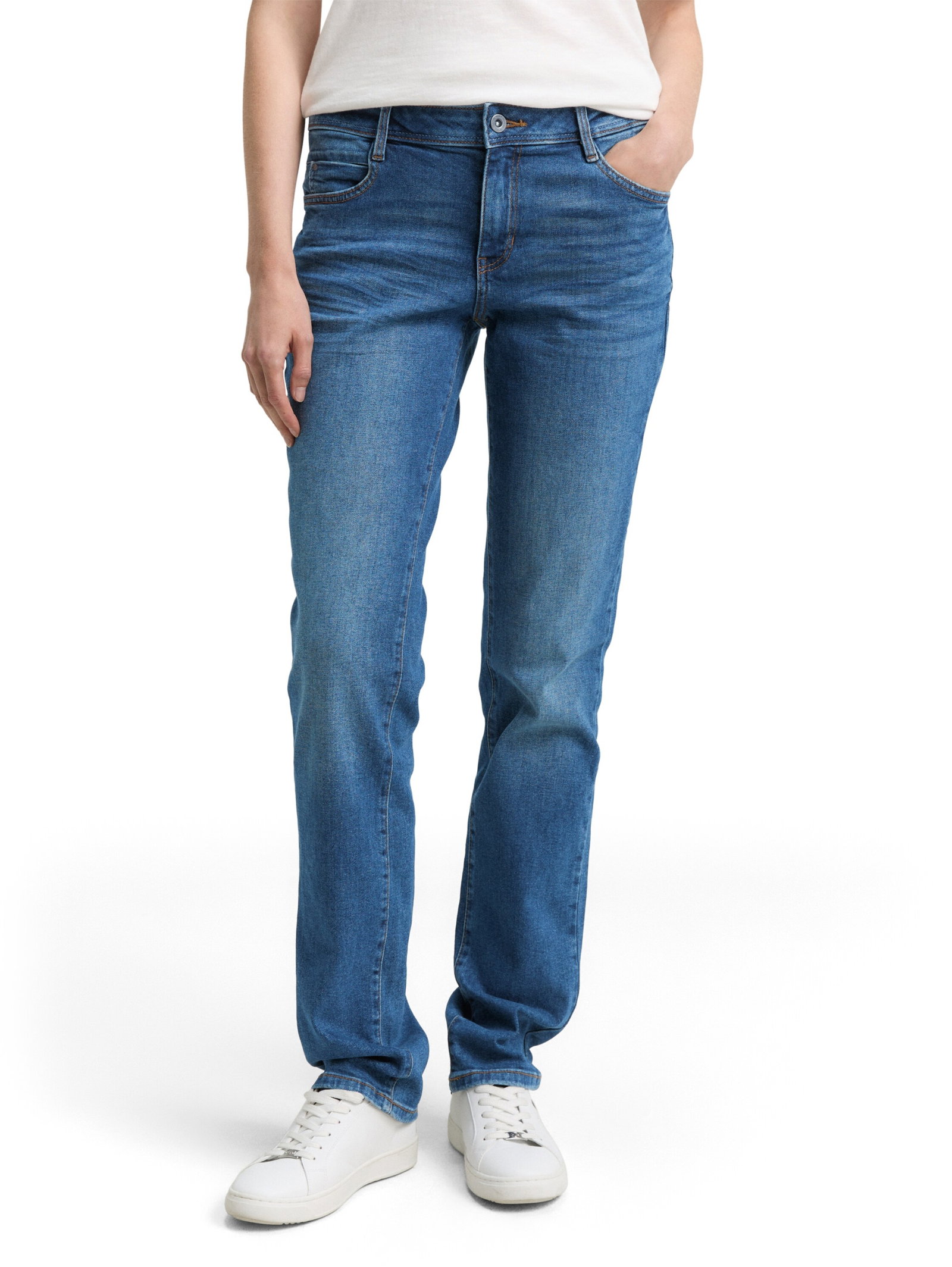 TTLiva Straight, Clean Mid Stone Blue Denim #2