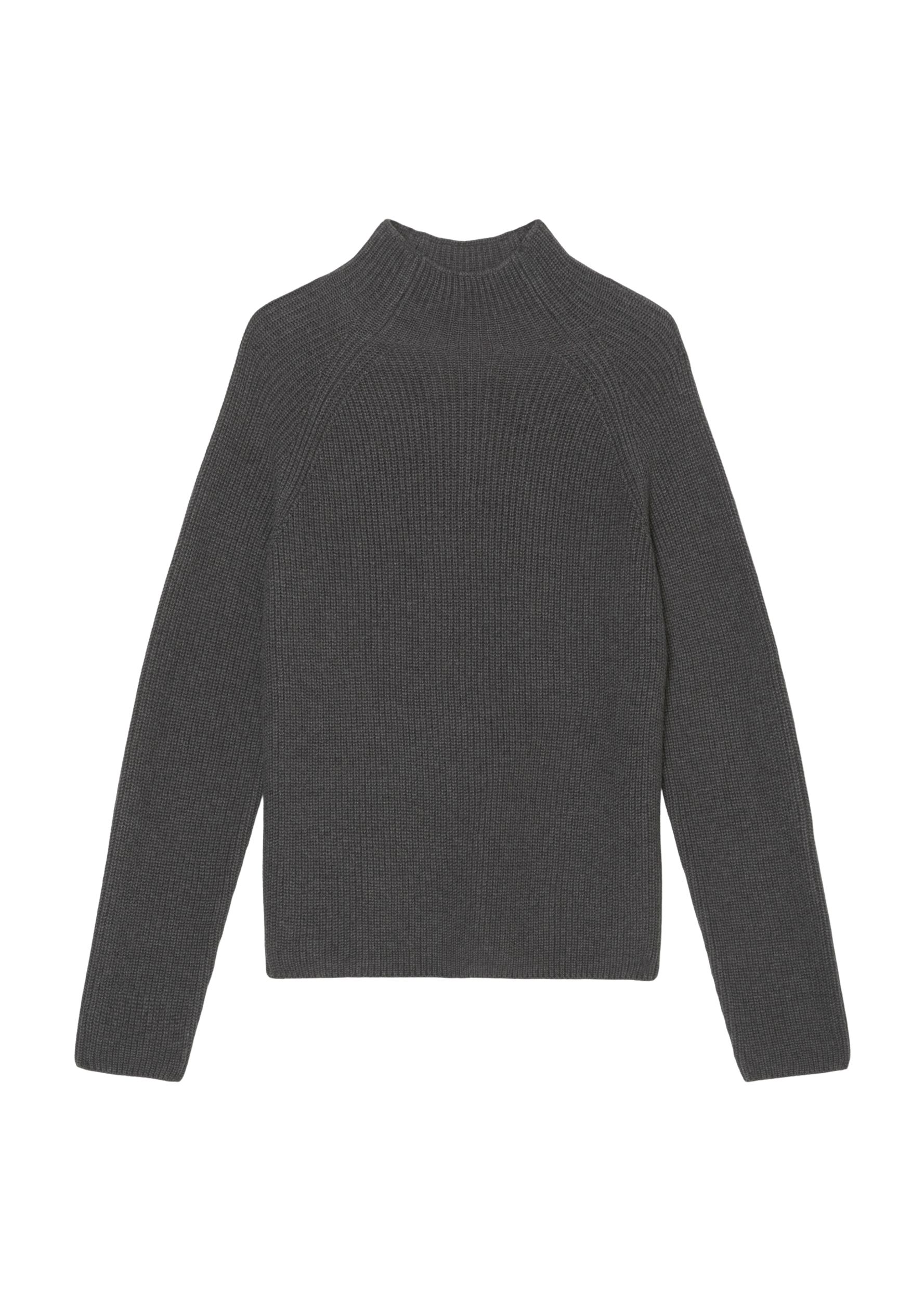 Marc O´Polo |  Marc O´Polo Rollkragenpullover  | M | deep grey melange