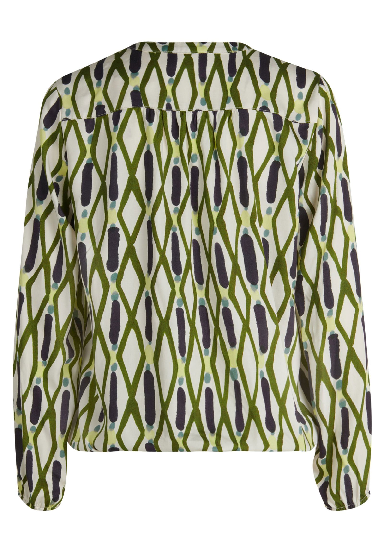 |  Bluse Kurz 1/1 Arm, Green/Blue | 36 | green/blue
