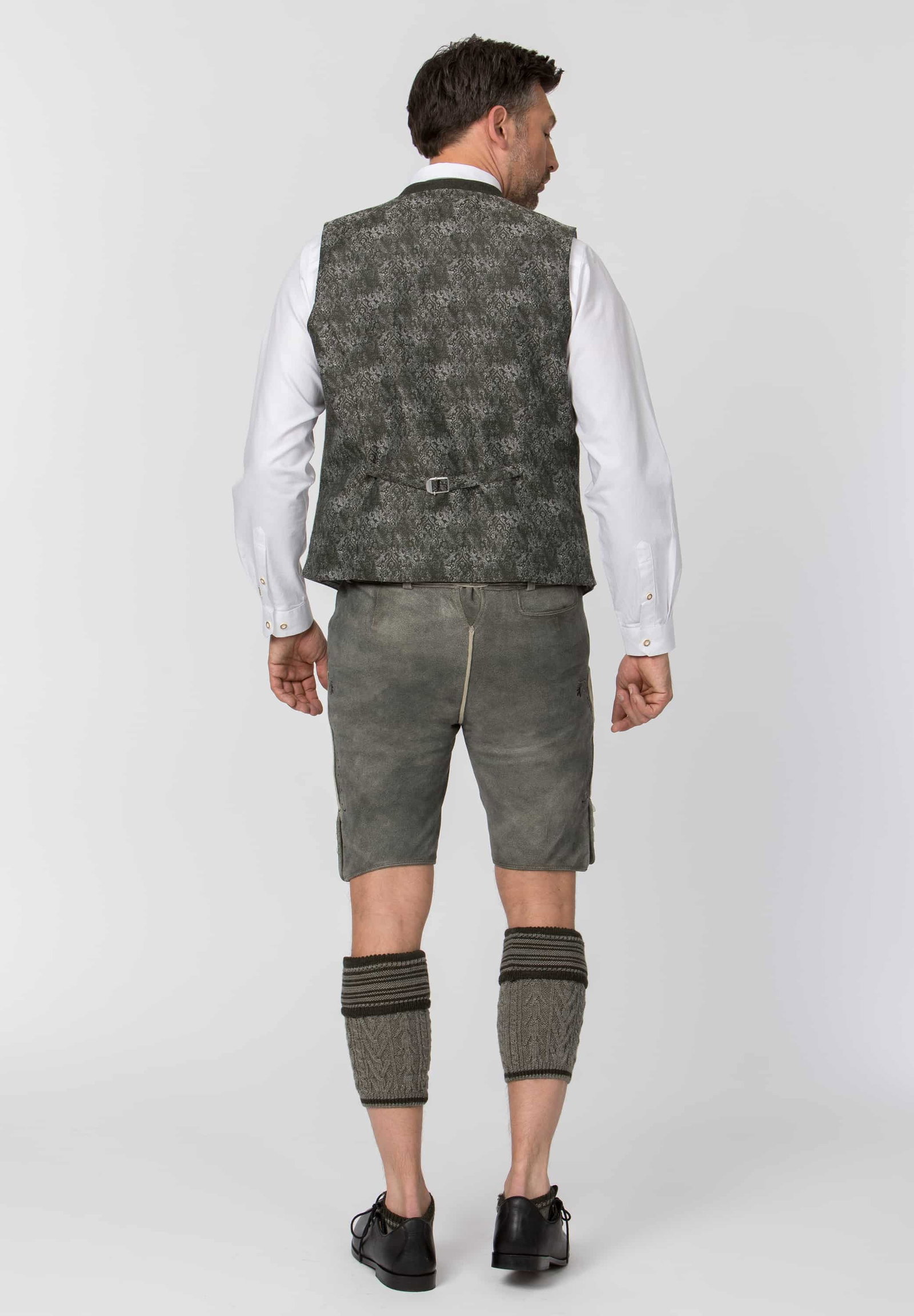 Stockerpoint Trachtenlederhose Artur granit gespeckt #5
