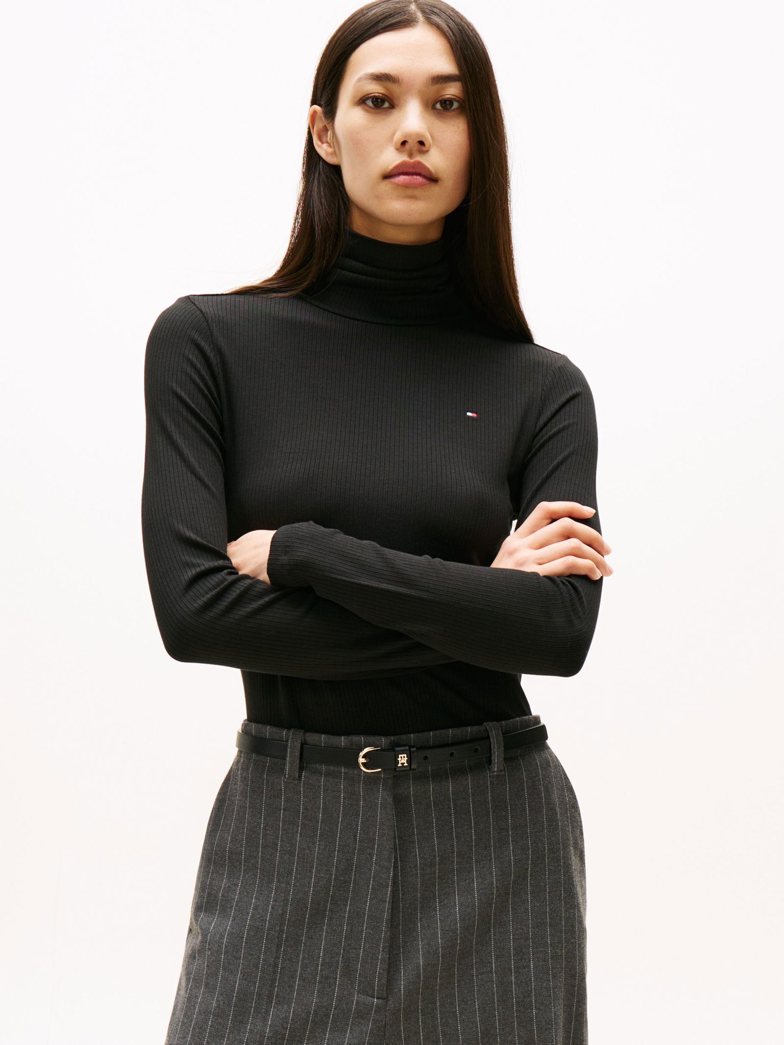 4eb058381186e1d72934b05449463a67 Tommy Hilfiger | Tommy Hilfiger Slim Rollkragenpullover | XL/R | black