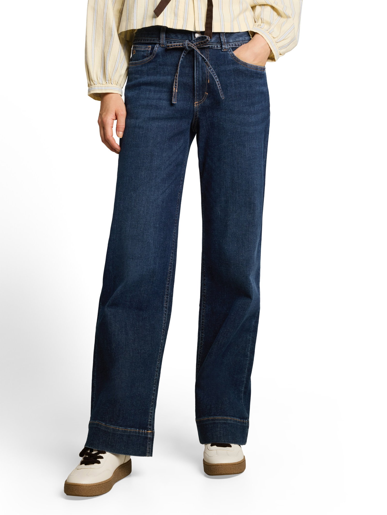 TTEMILY WIDE, Used Dark Stone Blue Denim #2