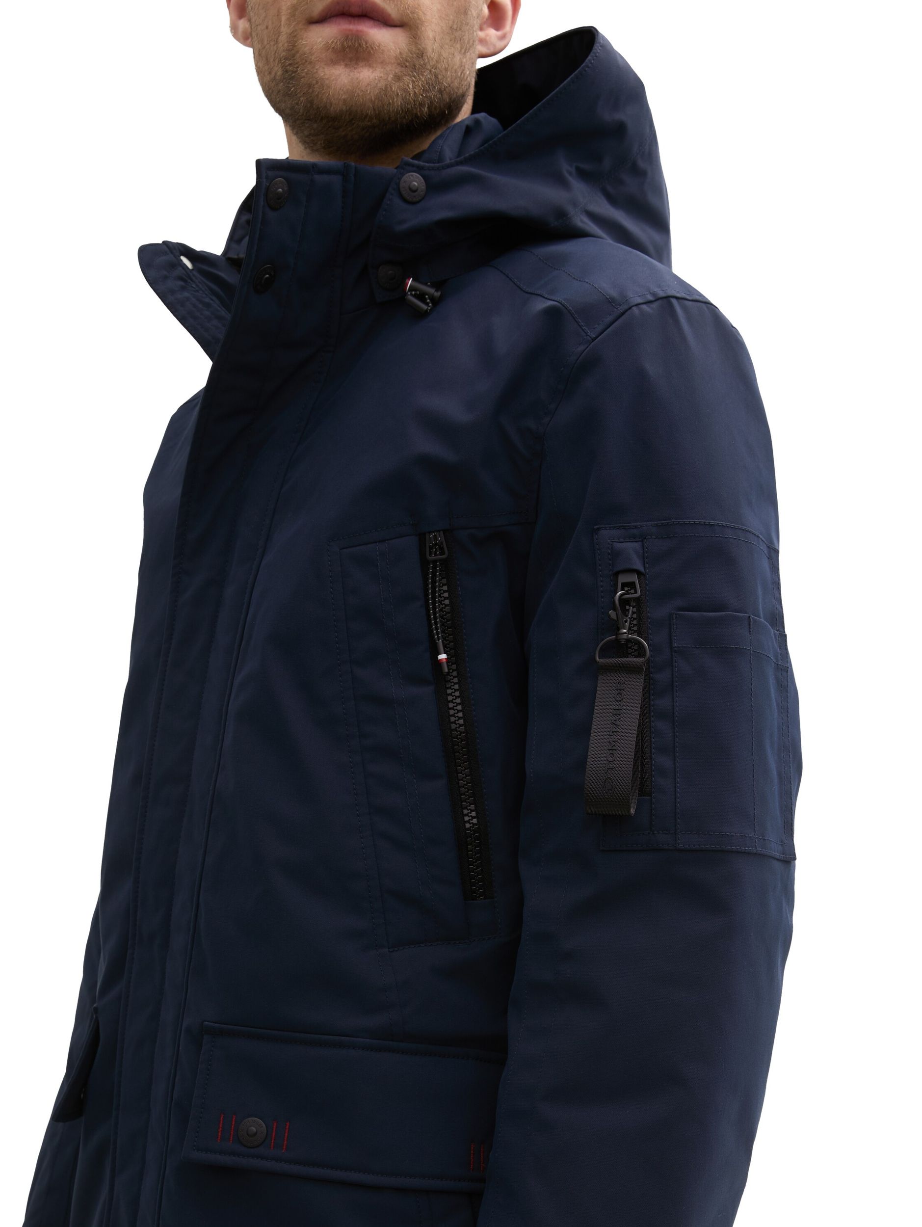 Tom Tailor |  Tom Tailor Long Jacke  | XXL | sky captain blue