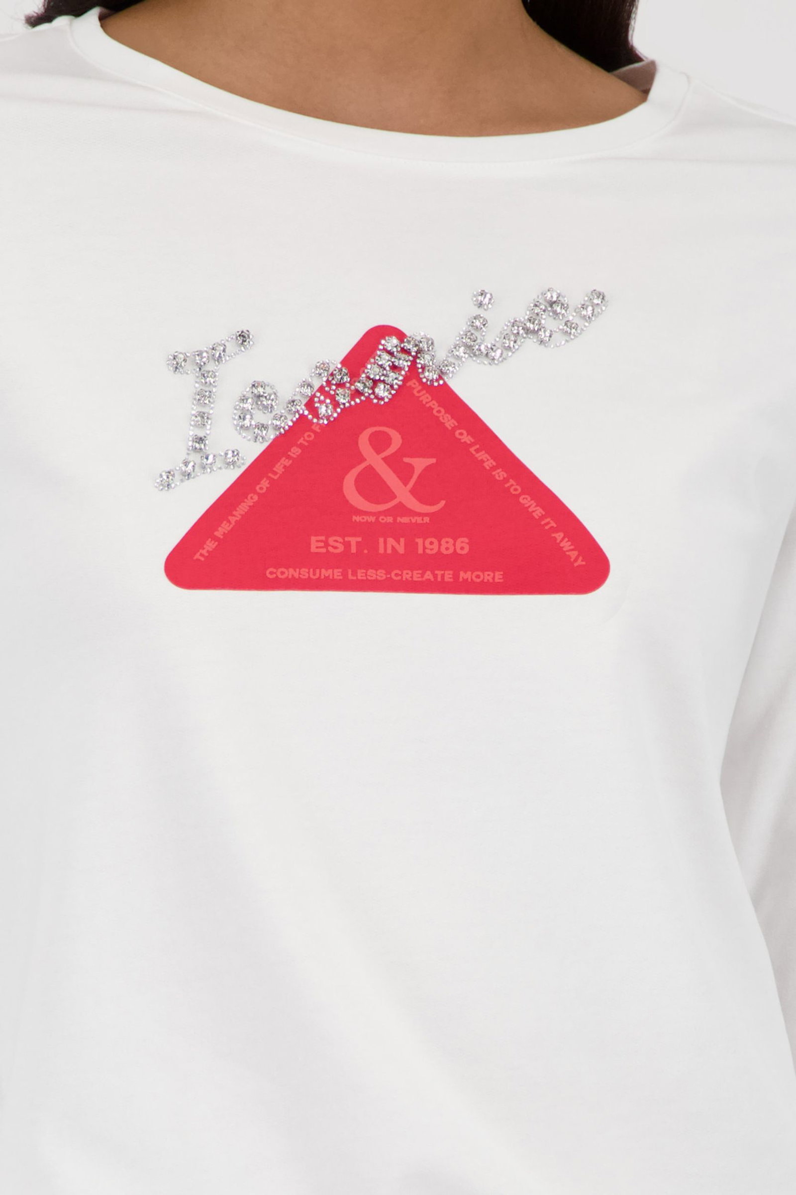 Monari |  Pullover, off-white | 44 | off-white