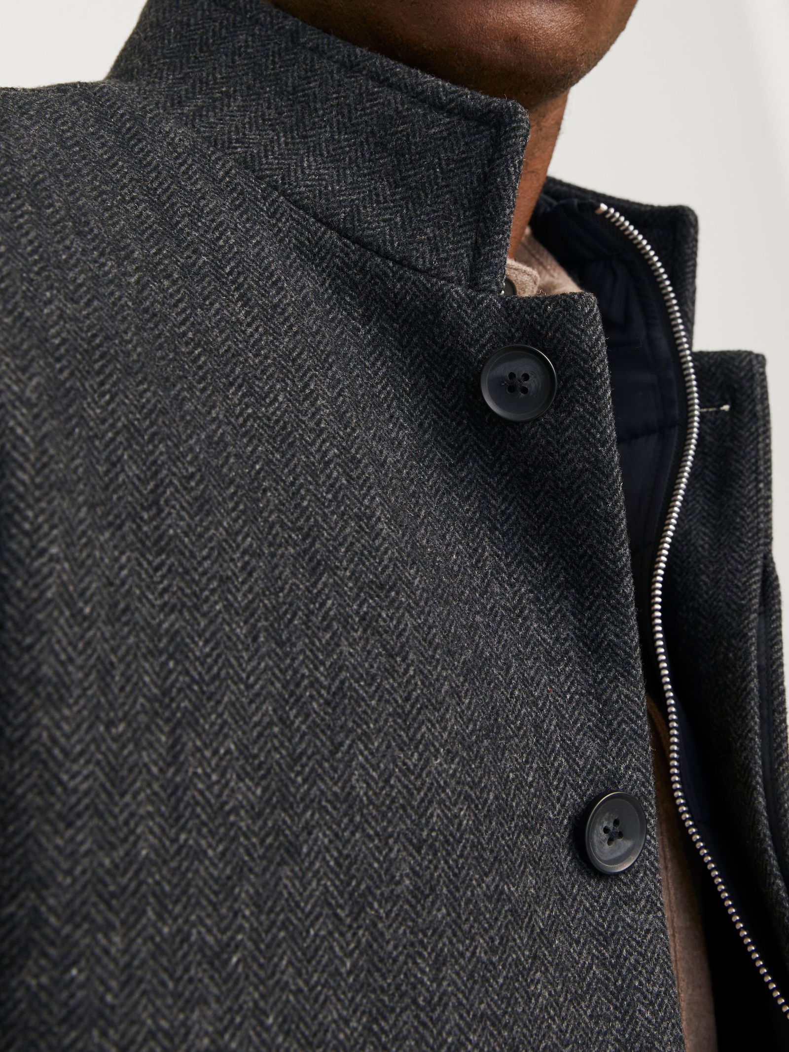 2acd96207966fe3bf9e9e709873b0d53 Jack&Jones | Jack&Jones Klassischer Mantel | XL | dark grey melange