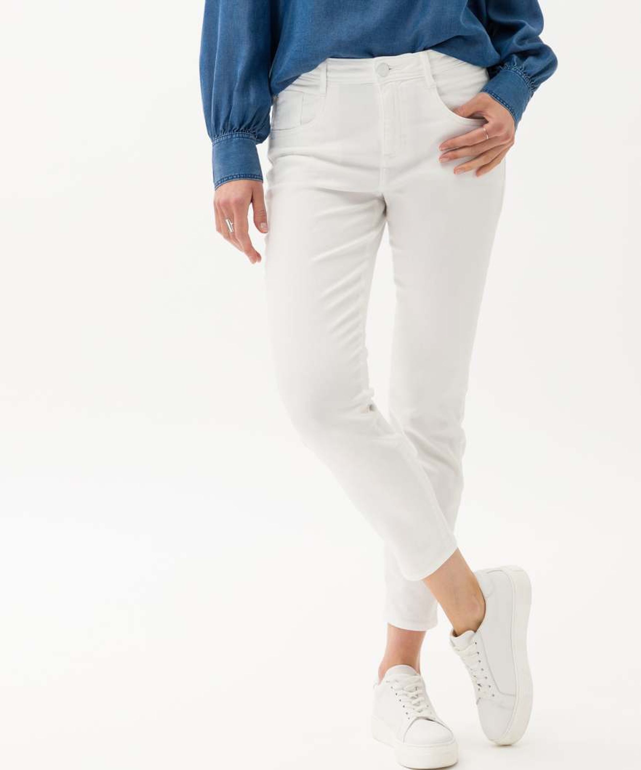 Brax |  Brax 7/8-Jeans  | 40 | white