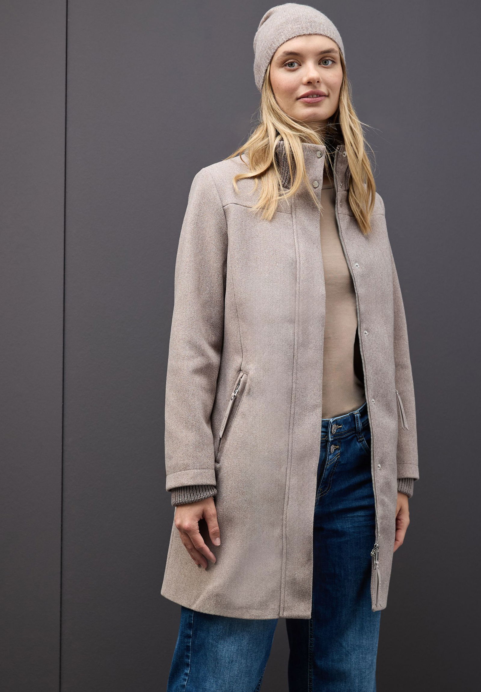 29a90ece572c2b9d02916bbad5ea5969 Street One |  Street One Klassischer Mantel  | 40 | 4565_16635