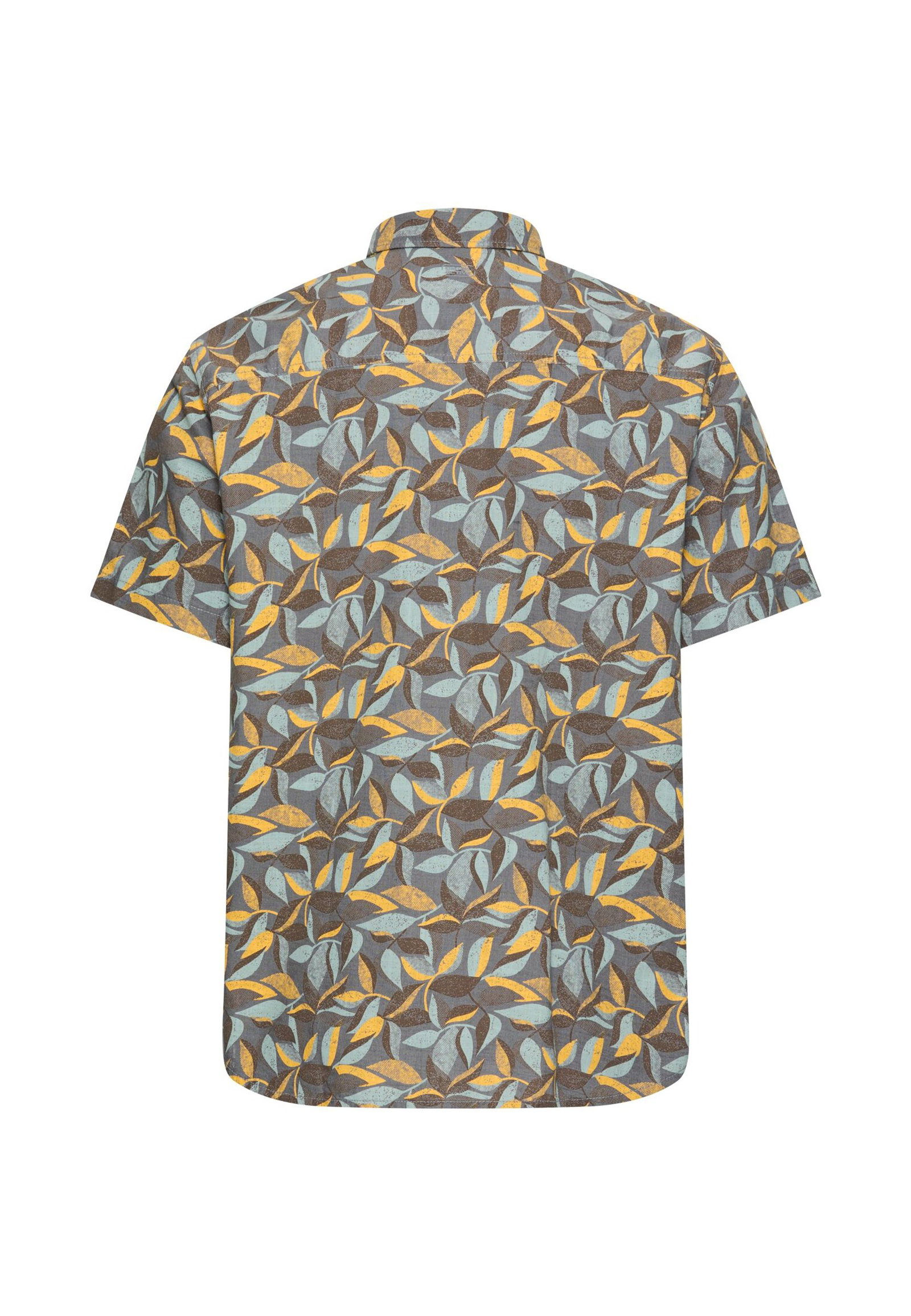 Camel Active |  Camel Active Hemd Regular Fit  | L | cumin yellow