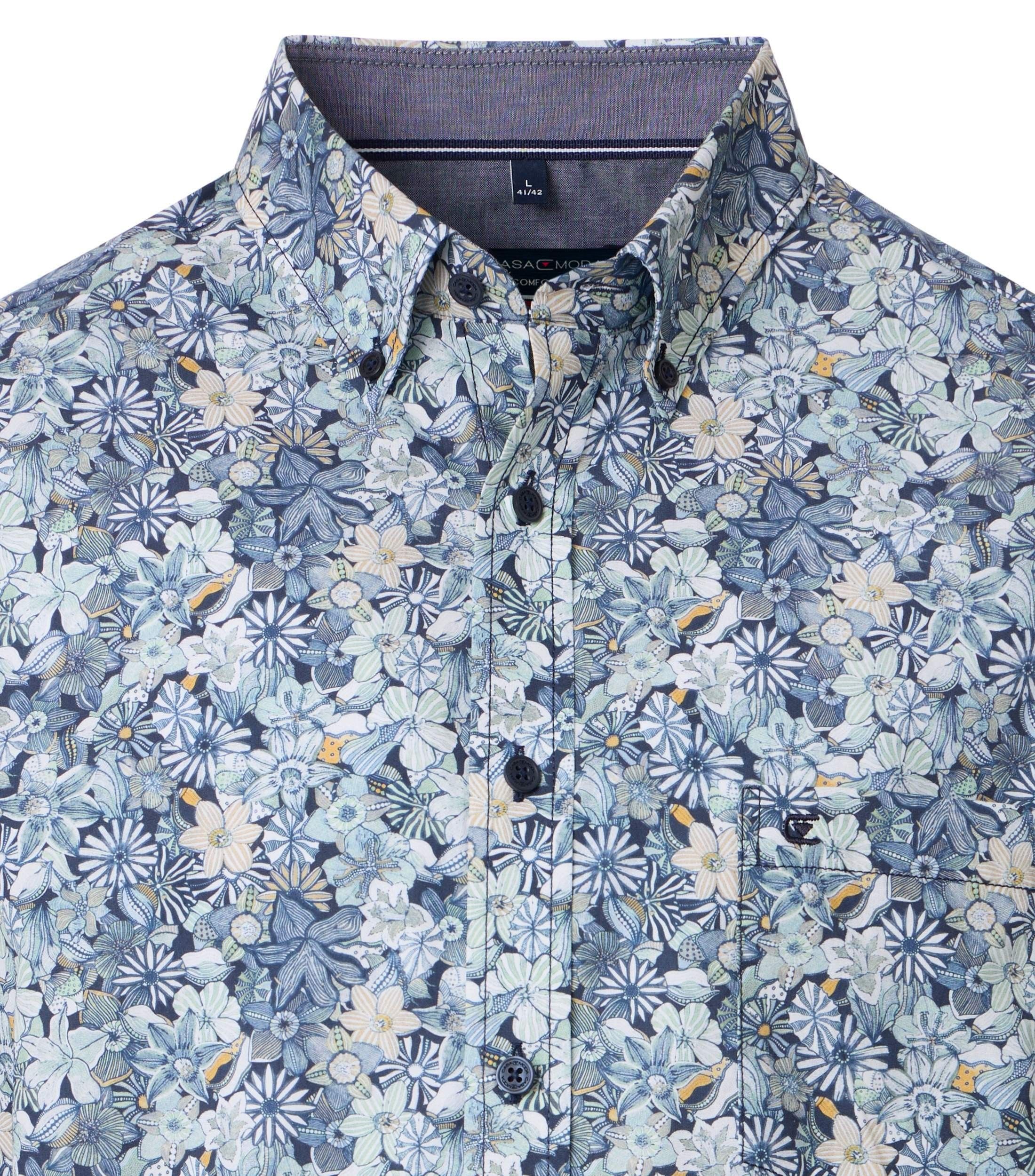 Casa Moda |  Freizeithemd Kurzarm | XXL | grün