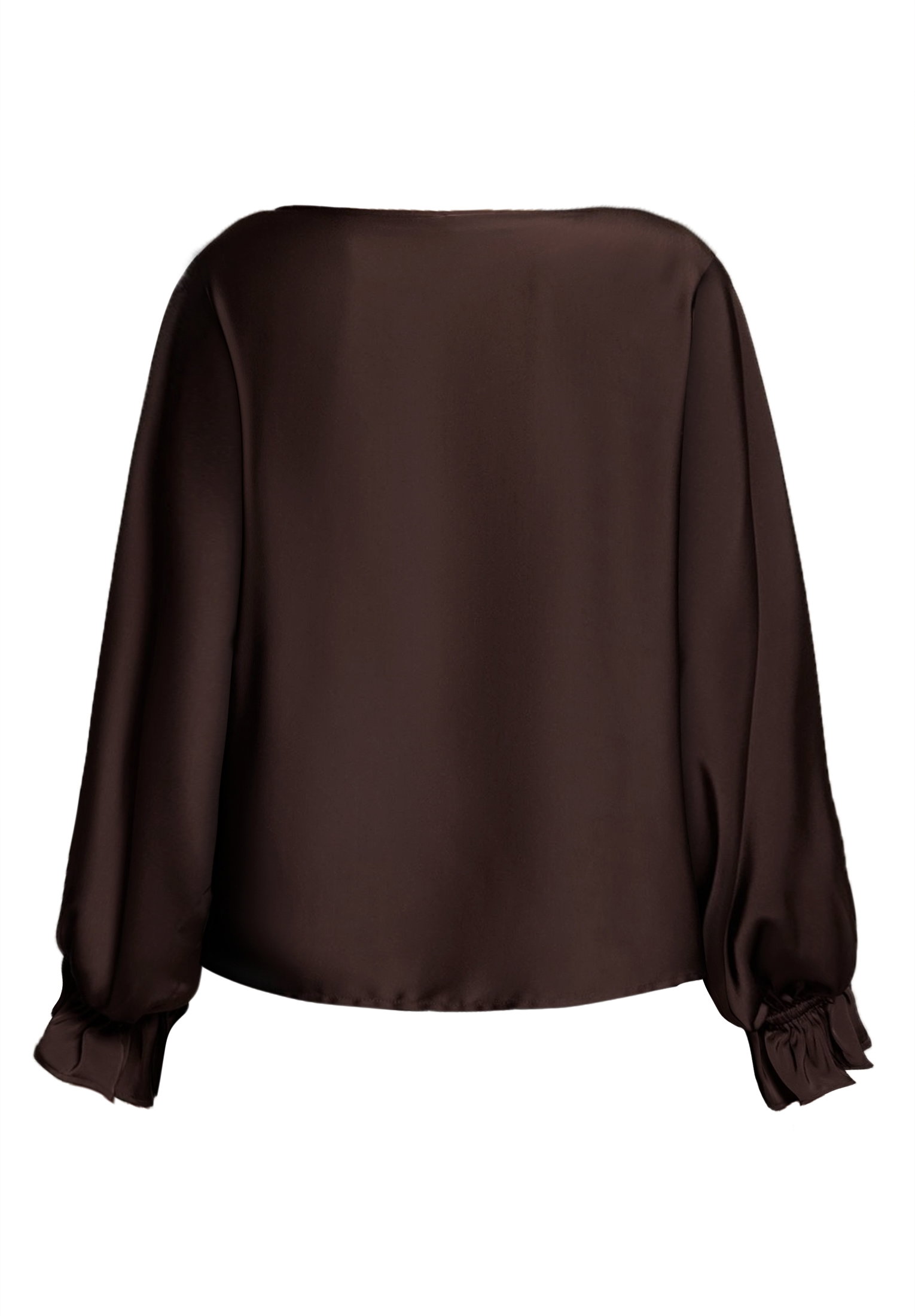Bluse Lang 1/1 Arm, Espresso Brown #2