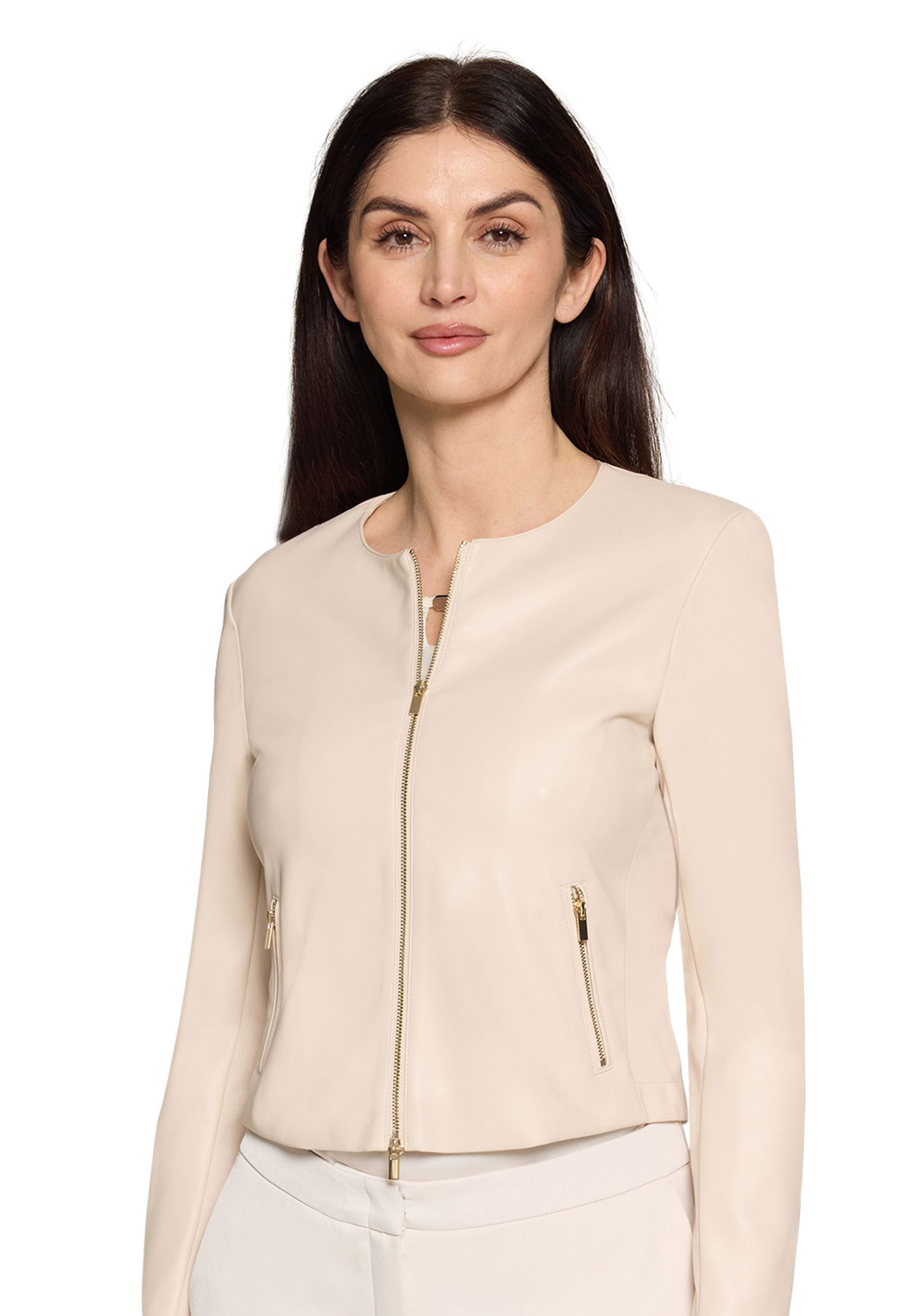 Vera Mont |  Vera Mont Blazer-Jacke | 48 | crystal gray