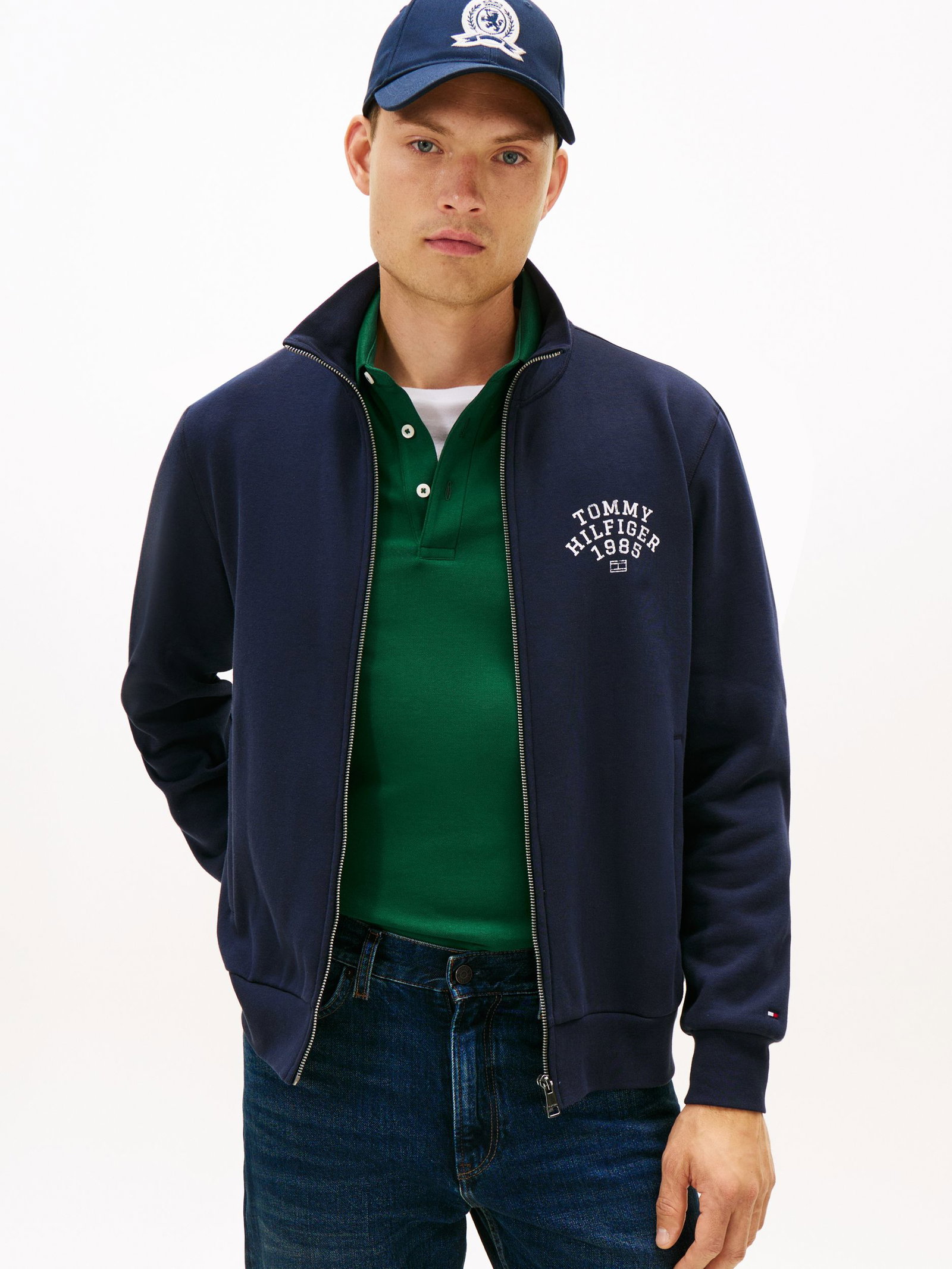 1ea4742ce3db7fa17cf9207074cee510 Tommy Hilfiger | Tommy Hilfiger Sweatjacke | XL | desert sky