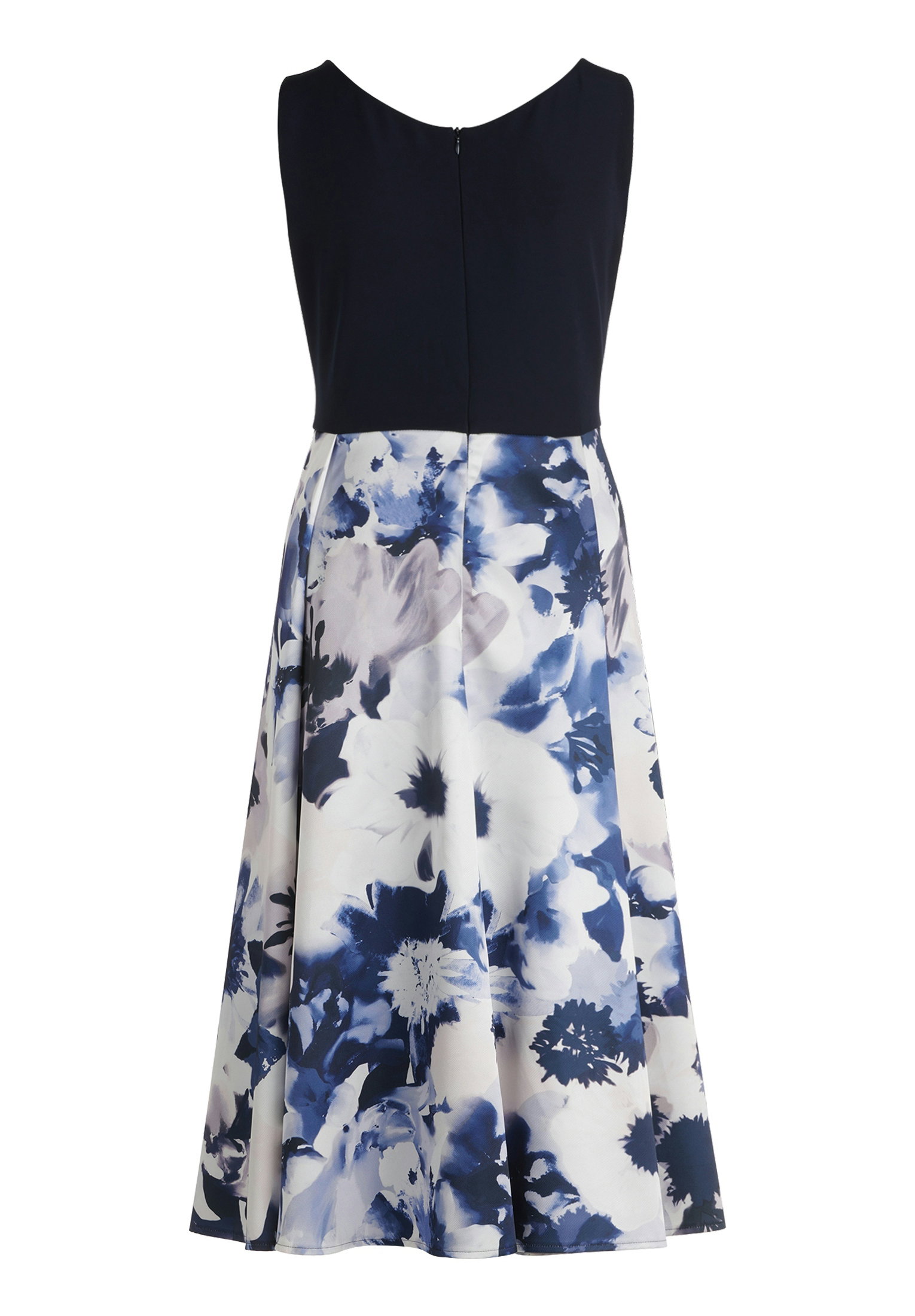 Kleid Kurz ohne Arm, Patch Dark Blue/Dark Blue #2