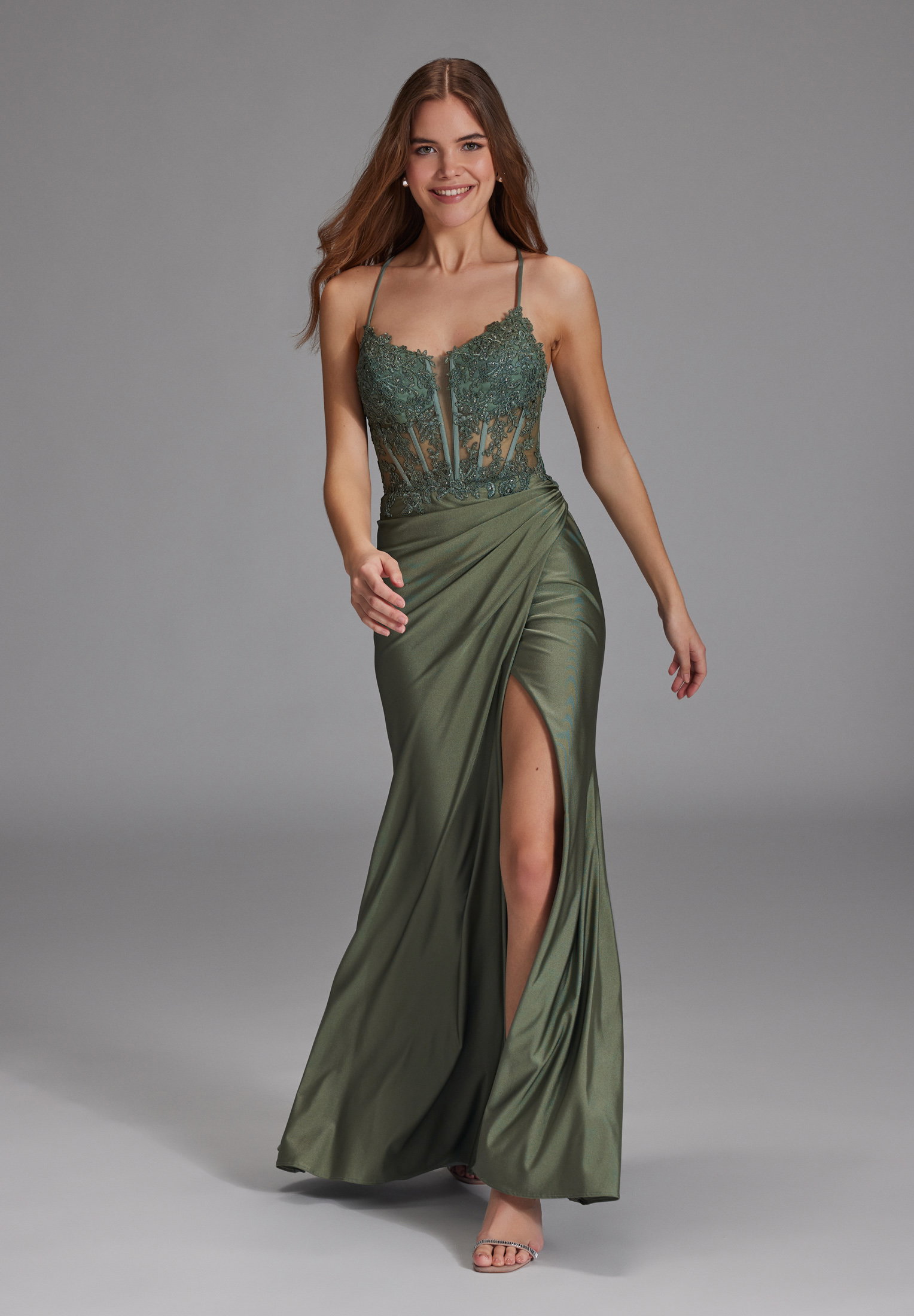 Hey Kyla Bodycon Kleid mit Spitzenstickerei #6
