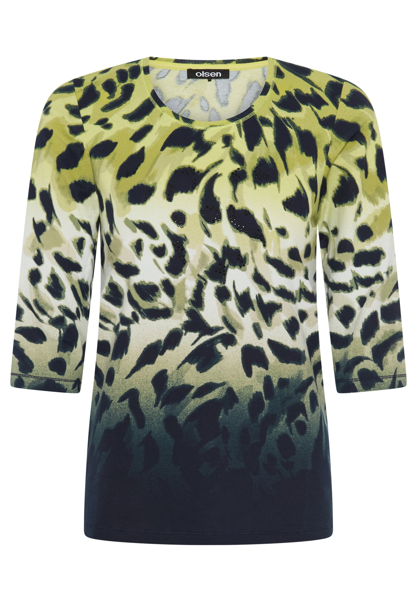 T-Shirt Long Sleeves, Wild Lime #1