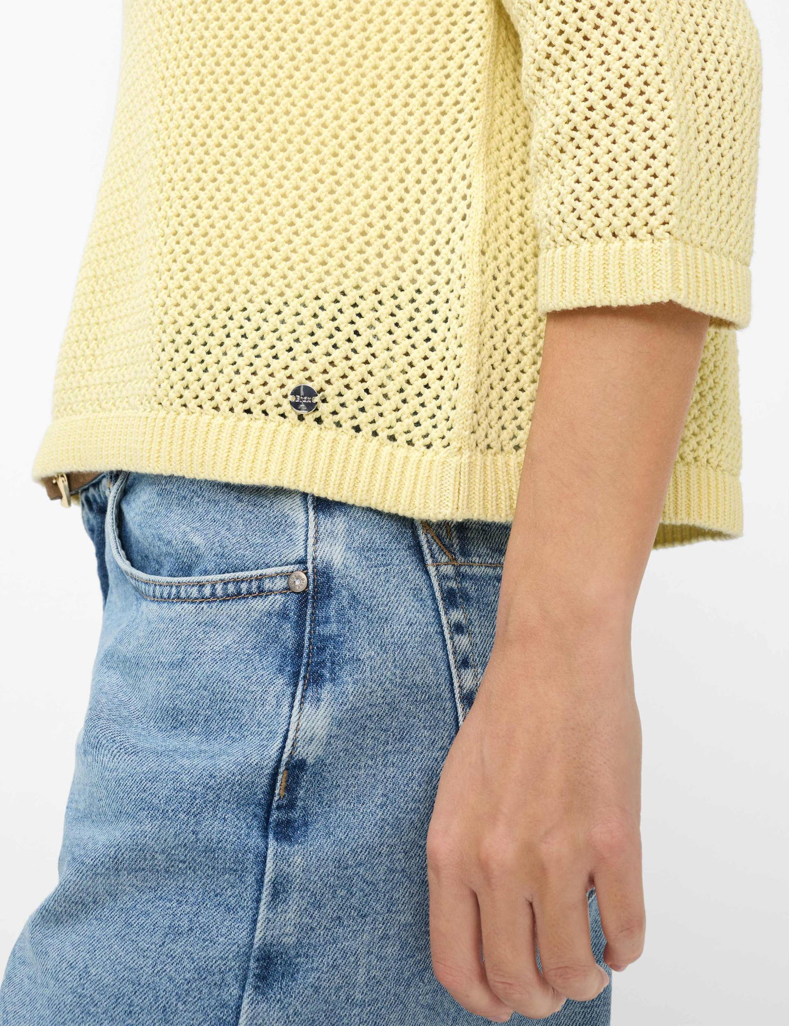 Brax |  Brax Shirt  | 42 | limoncello