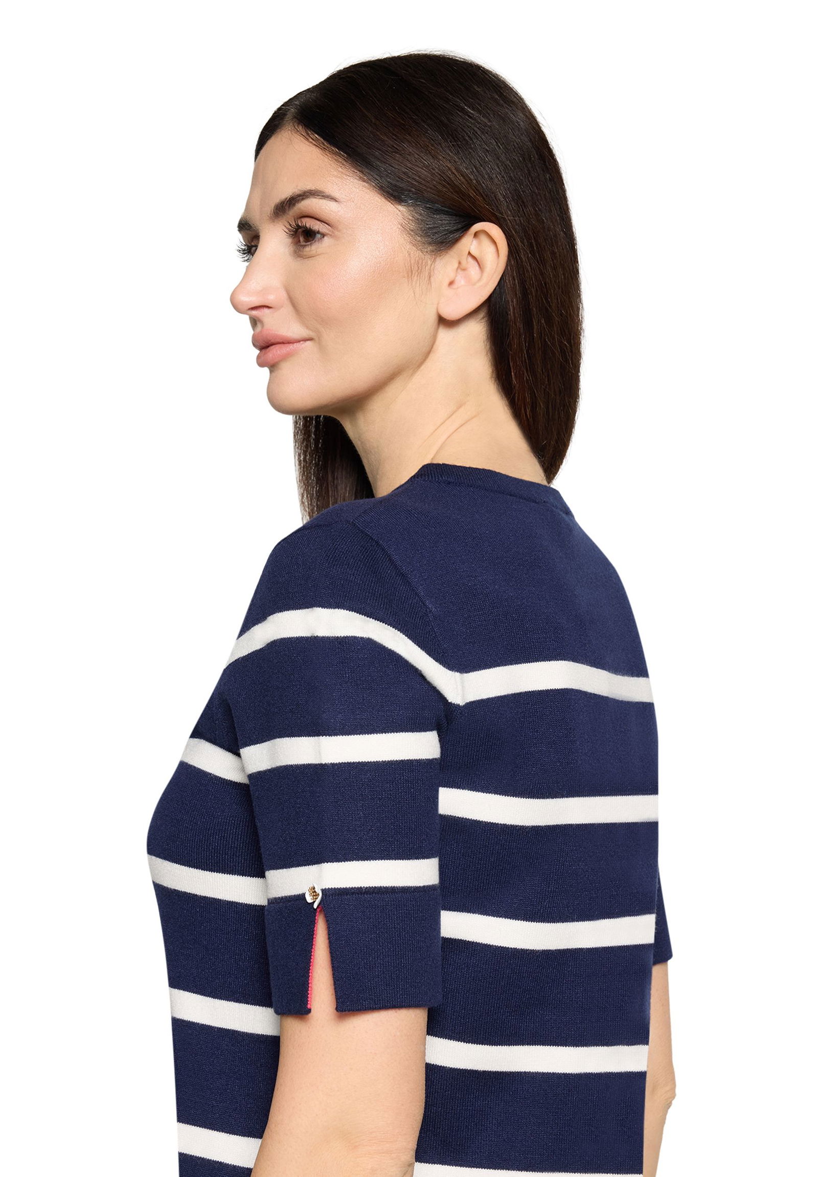 Cartoon |  Cartoon Freizeitkleid  | 44 | dunkelblau/weiß