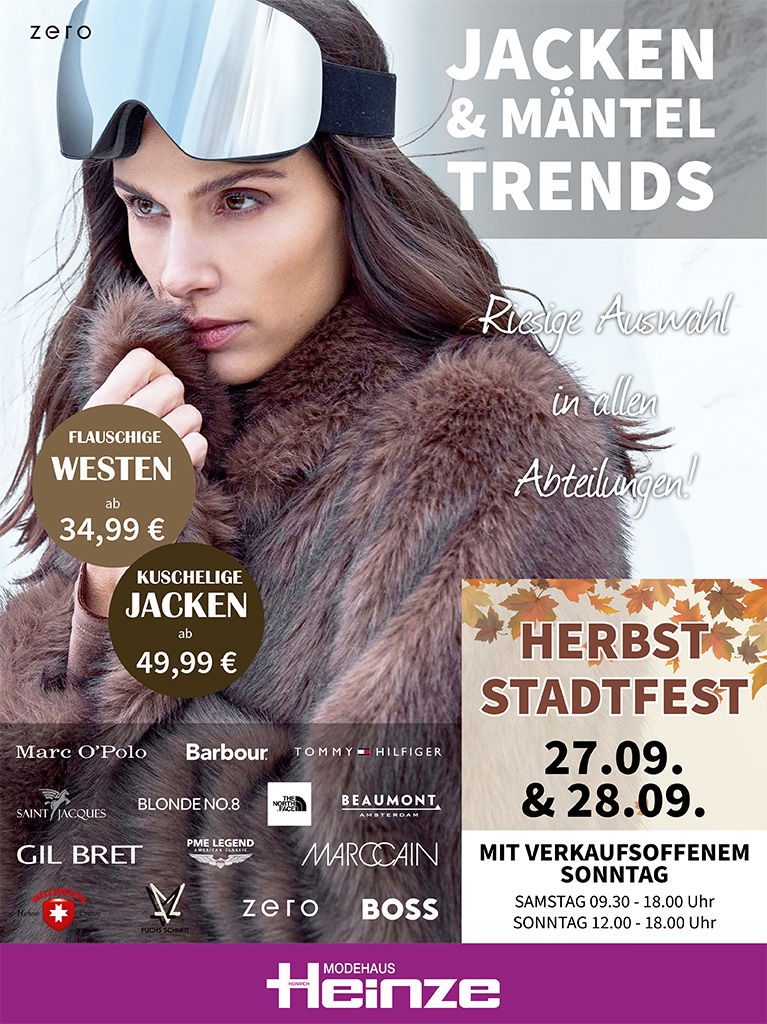 Jacken & Westen Prospekt  Herbst Winter 2025