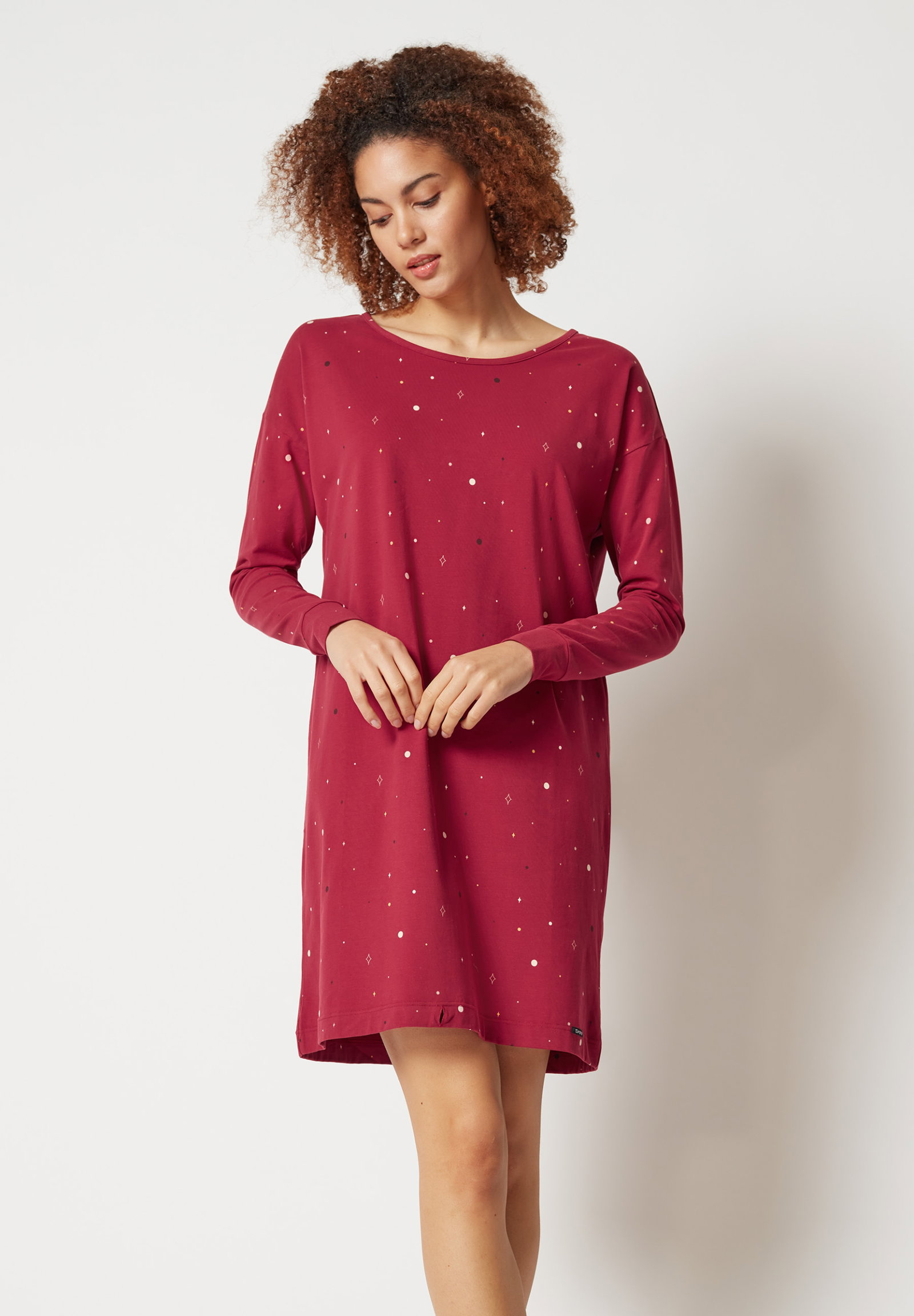 Skiny Damen Sleepshirt langarm Night In Skiny 03 #3
