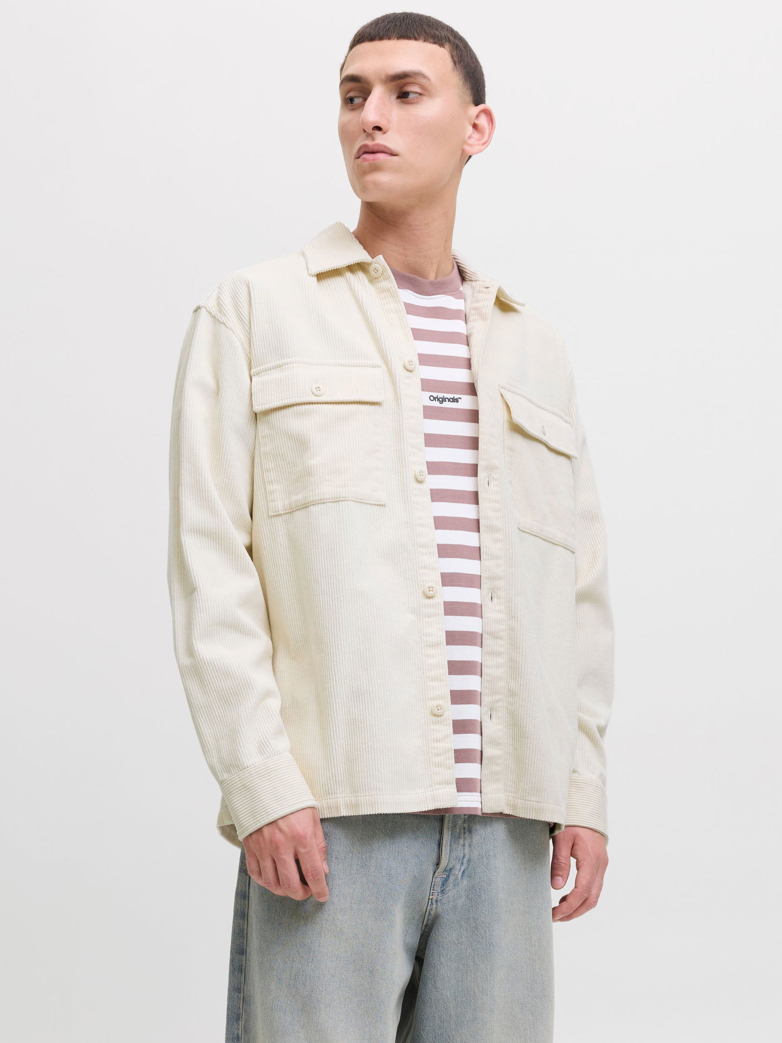 Jack&Jones | Jack&Jones Hemd Super Slim Fit | S | antique white