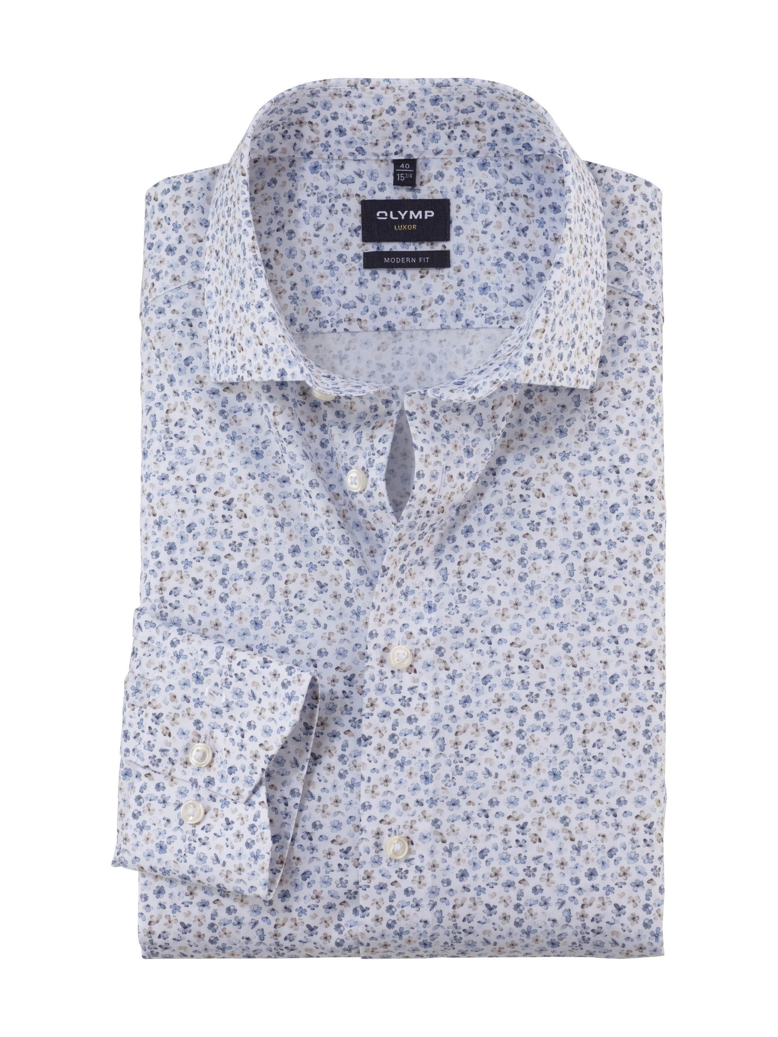 Olymp |  Olymp Hemd Modern Fit  | 40 | weiß