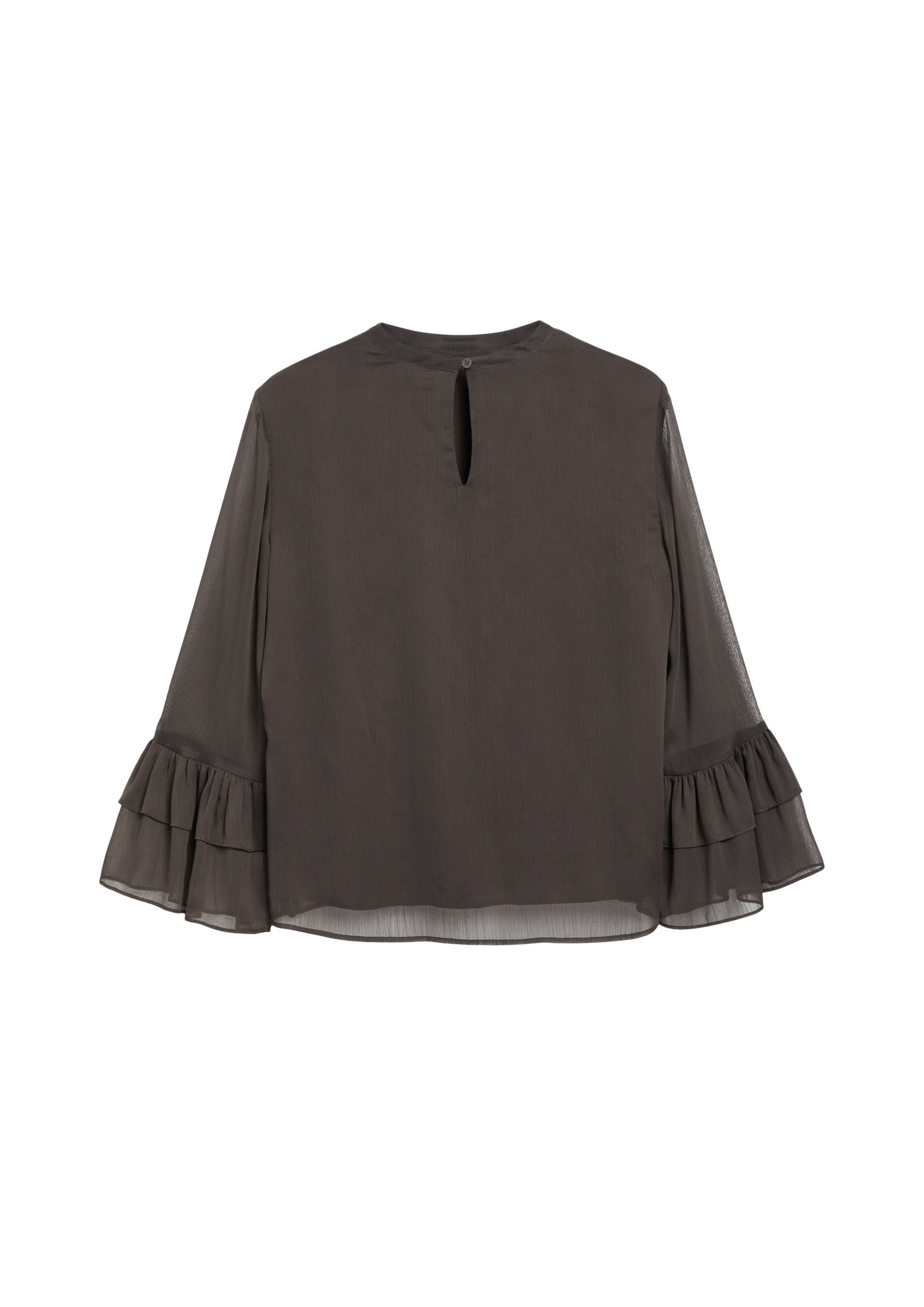 Bluse, BROWN #1