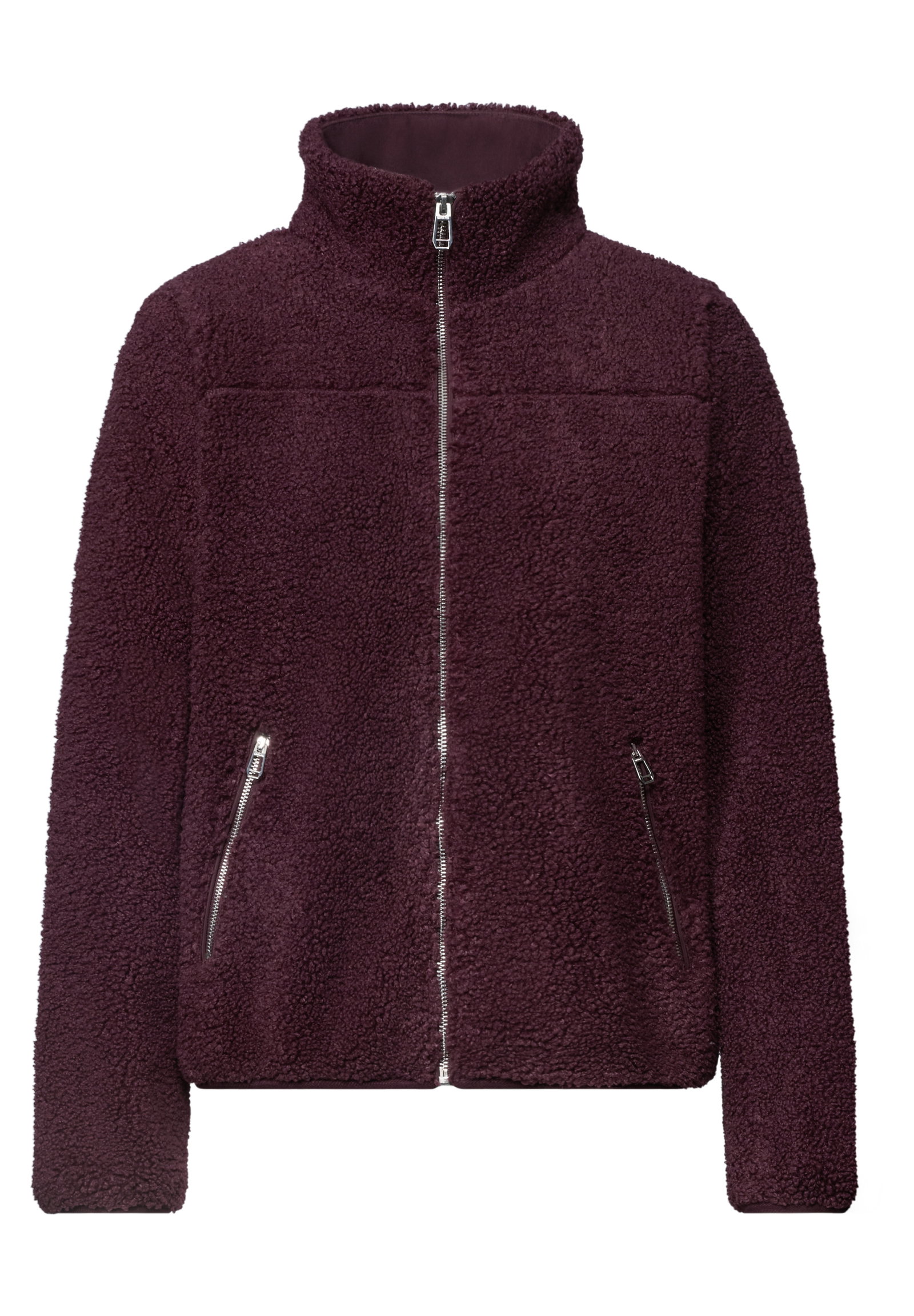 Short Teddy Jkt, rustic rouge #1
