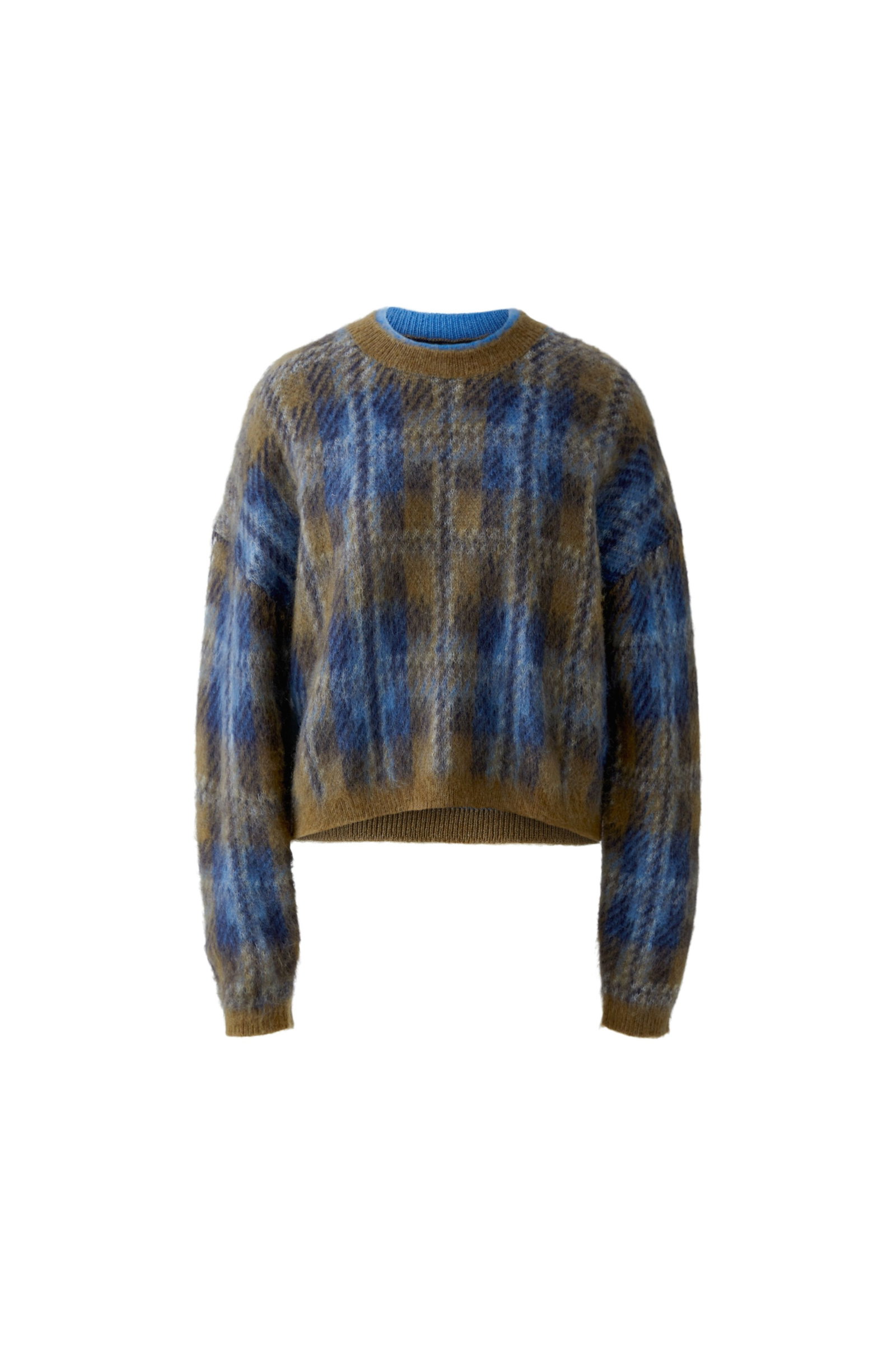 Pullover, lt brown blue #6