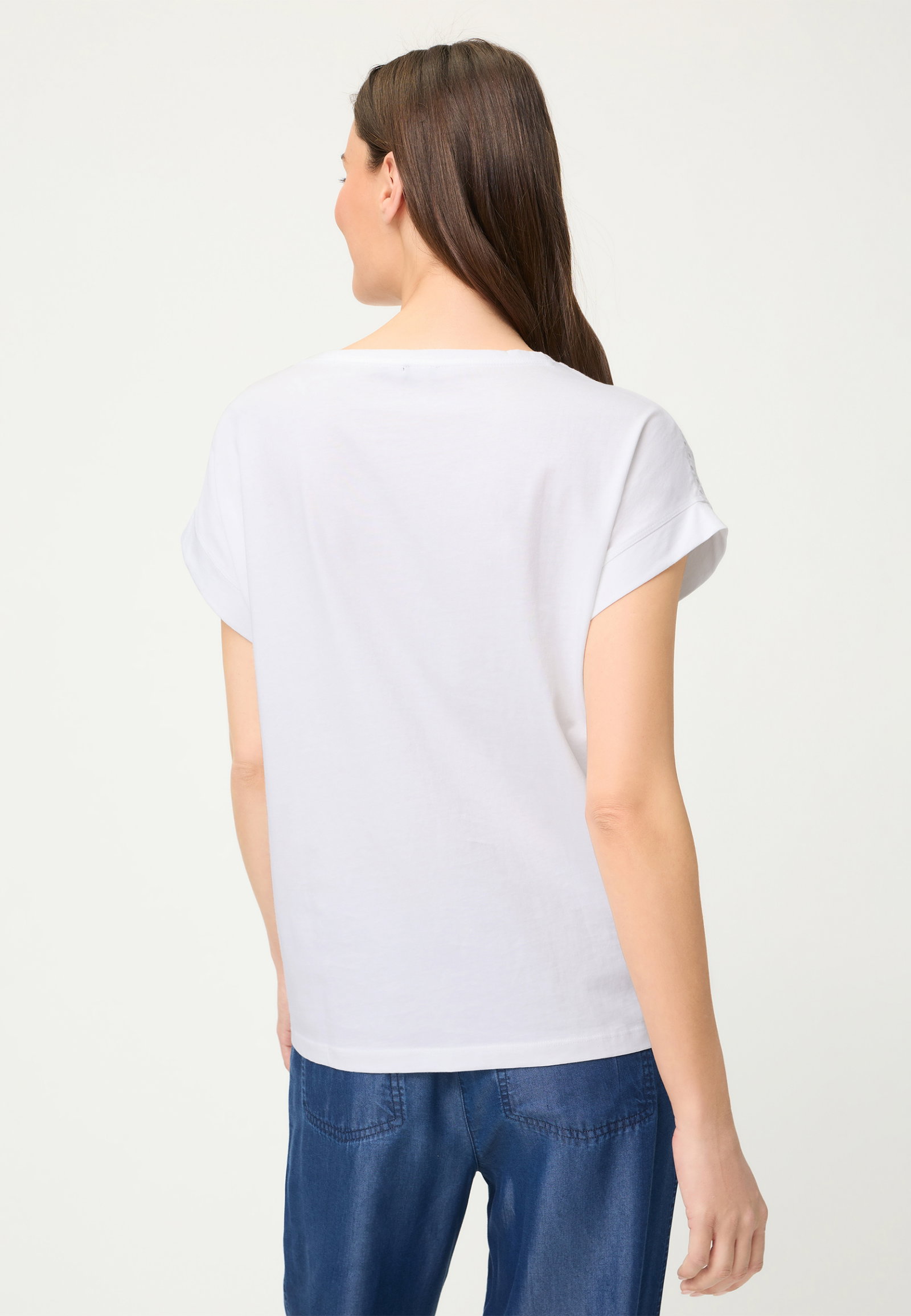 T-Shirt Short Sleeves, White #2