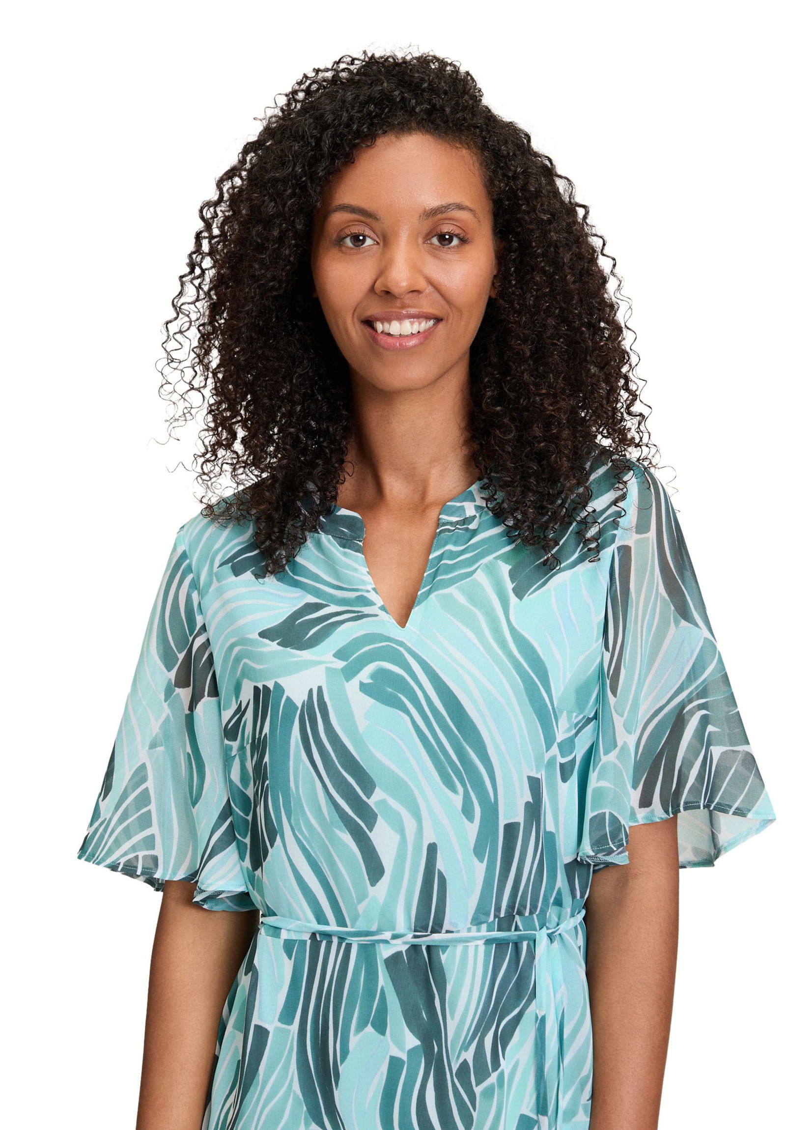Betty & CO | Betty & CO Sommerkleid | 40 | petrol/mint