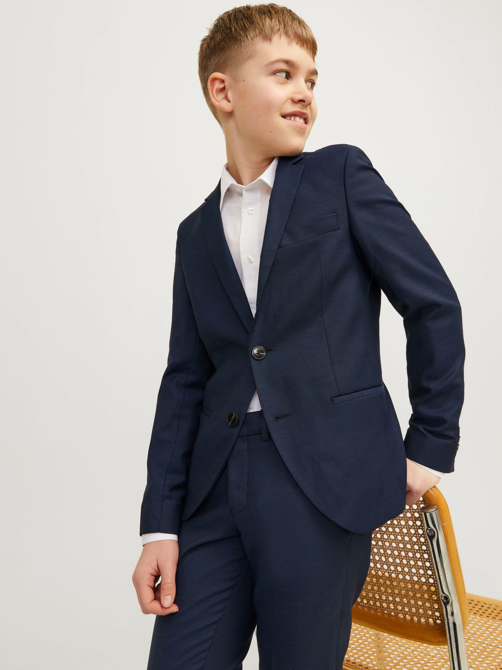 Jack&Jones |  JPRSOLARIS BLAZER NOOS JNR | 140 | dark navy