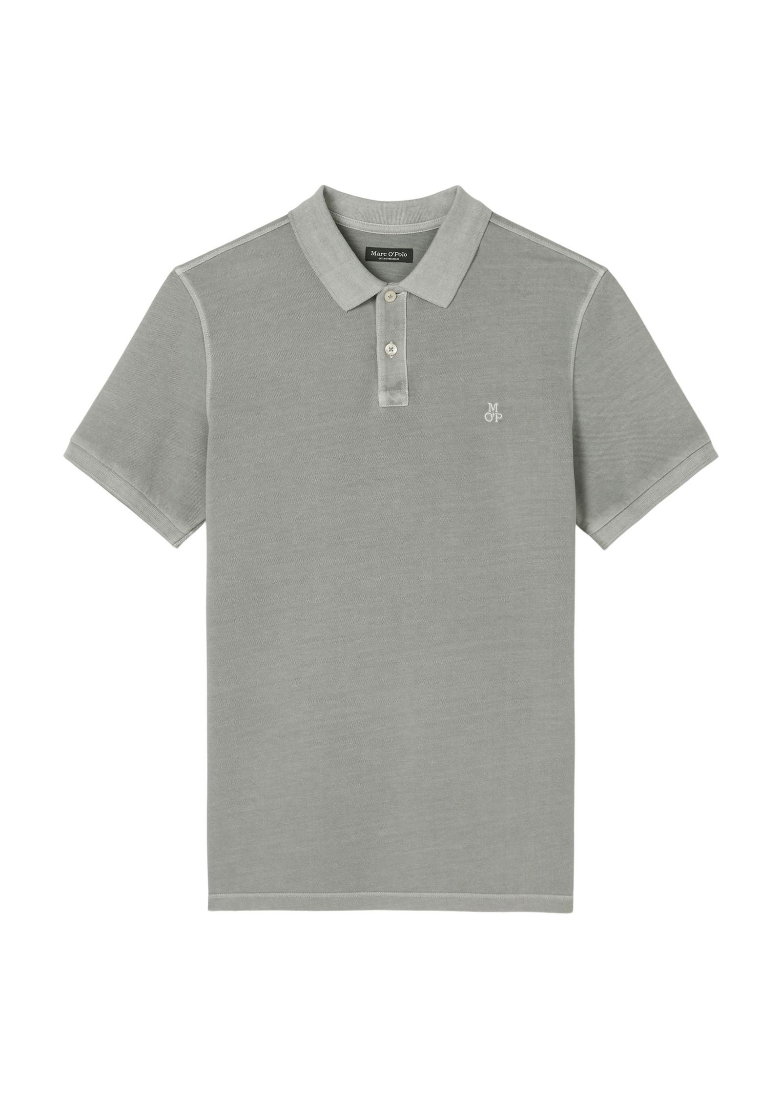 Herren Piqué-Poloshirt in grau