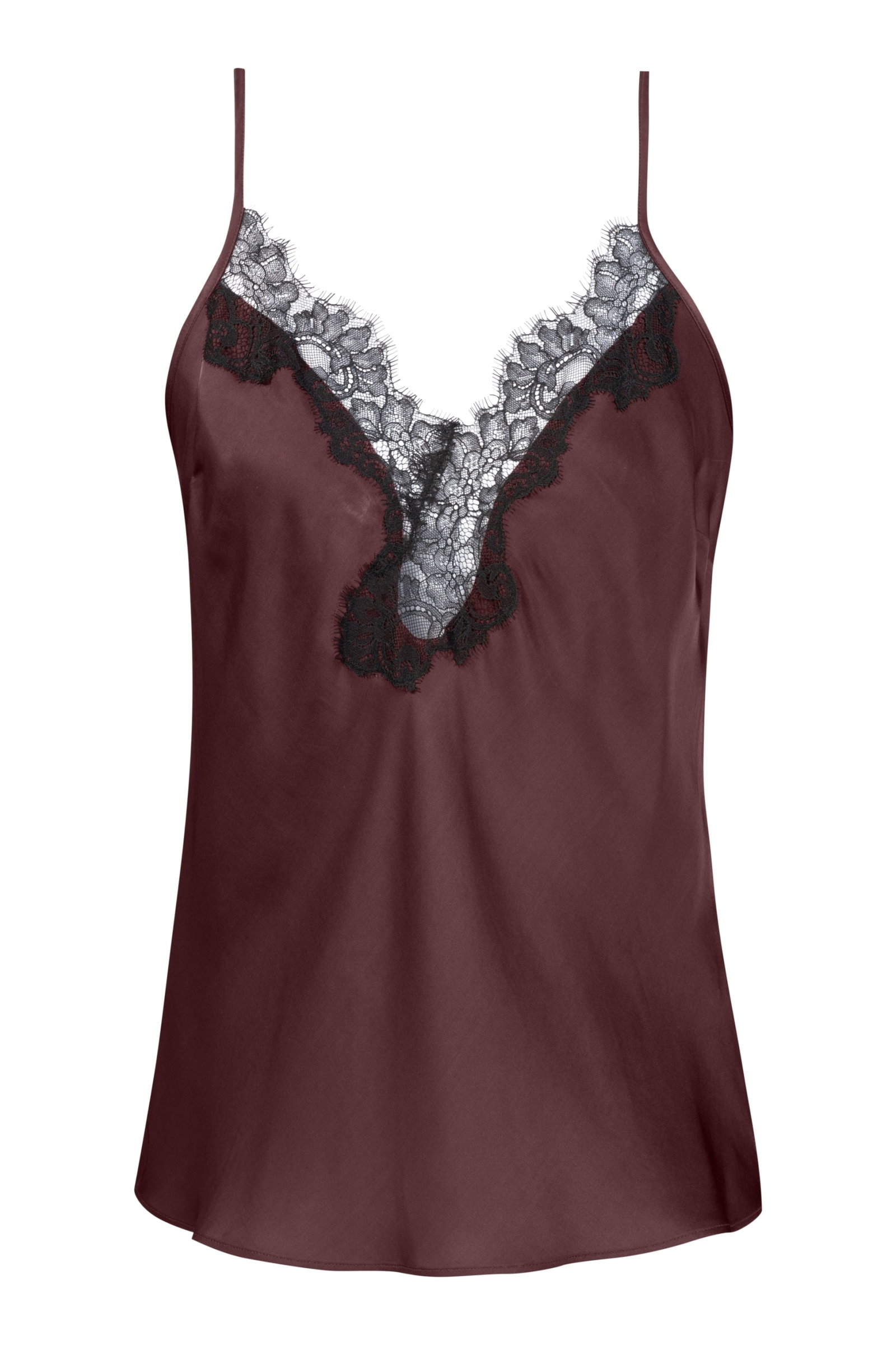 Camisole, hot maroon #1