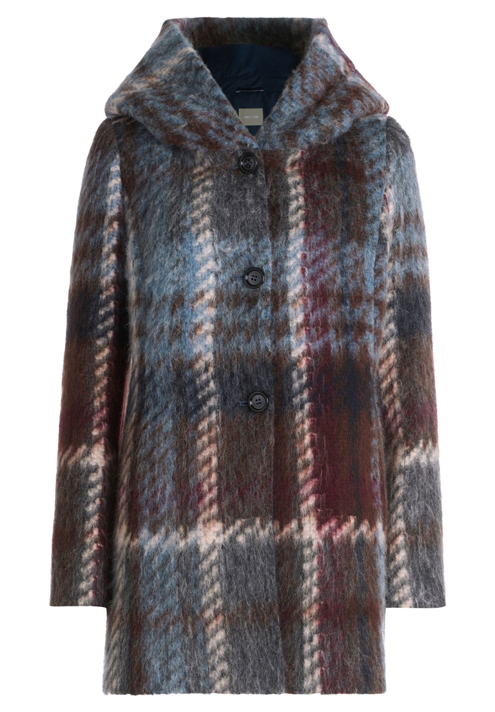 1dfe6e242c40c8f114c7167f2623c3fa Amber & June | Amber & June Funktionsjacke | 46 | blau/braun