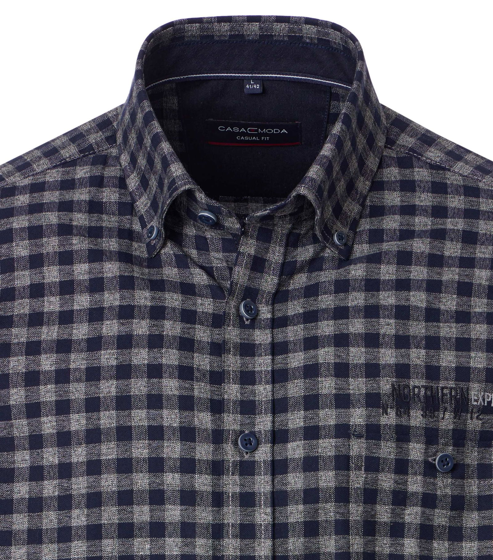 Casa Moda |  Casa Moda Hemd Regular Fit  | M | blau